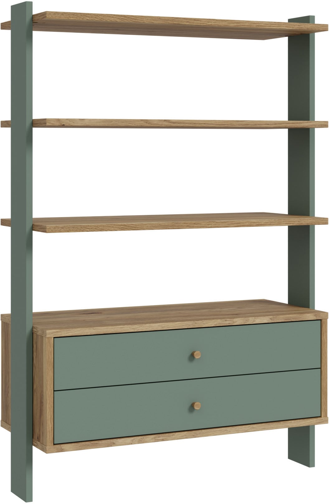 FORTE Étagère sur pied »Whenua« étagère, espace de rangement, combinaison de couleurs tendance, beaucoup d'espace et de rangement