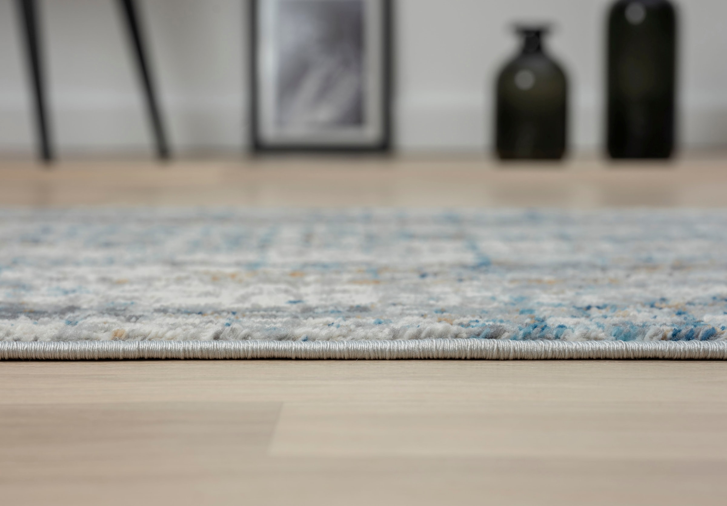 Myflair Möbel & Accessoires Teppich »My Look 2« rechteckig 8 mm Höhe Kurzflor, Ethno-Design, besonders weich durch Microfaser