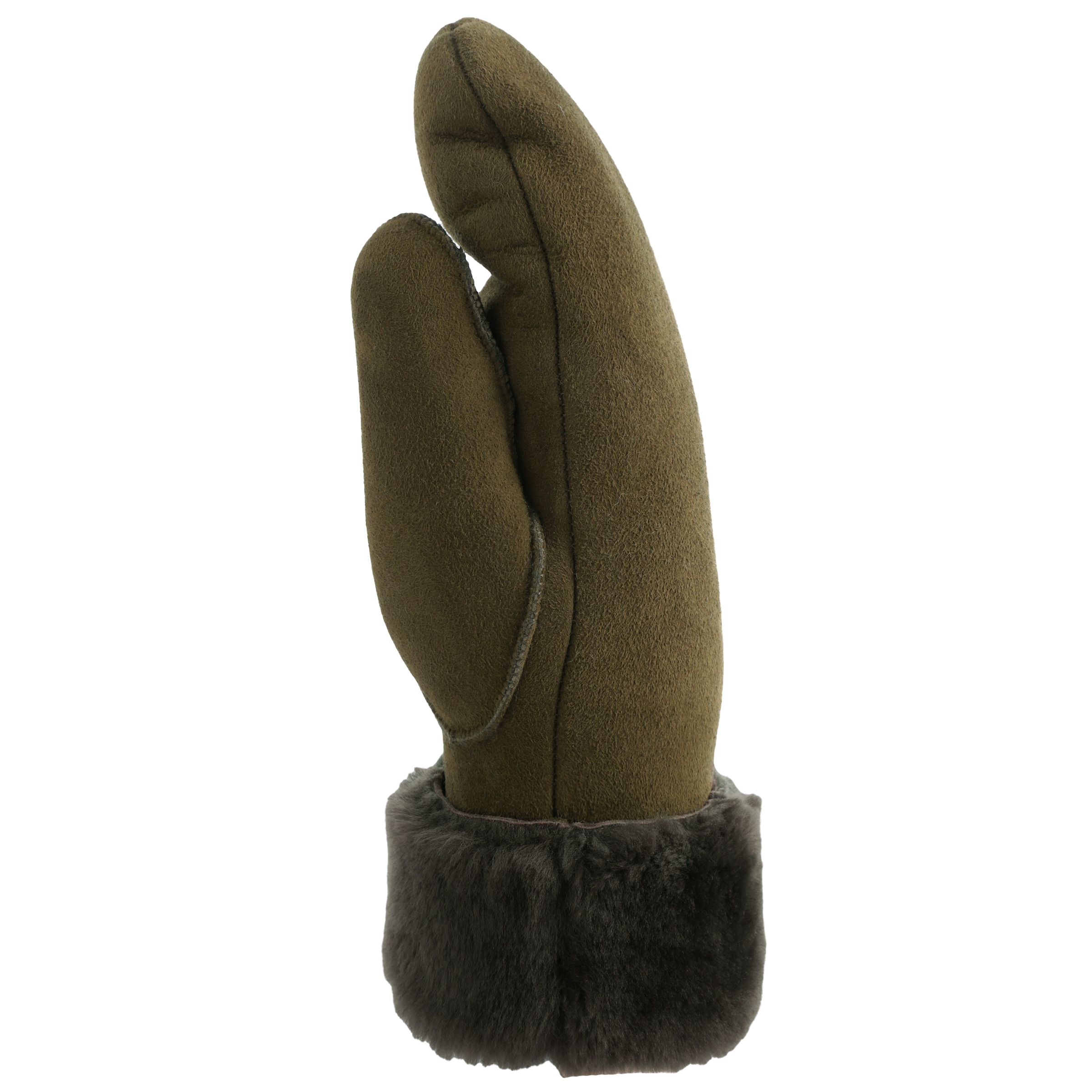 PEARLWOOD Lederhandschuhe »FIONA« 1 Paar,  Velourleder, Fausthandschuh, warm gefüttert