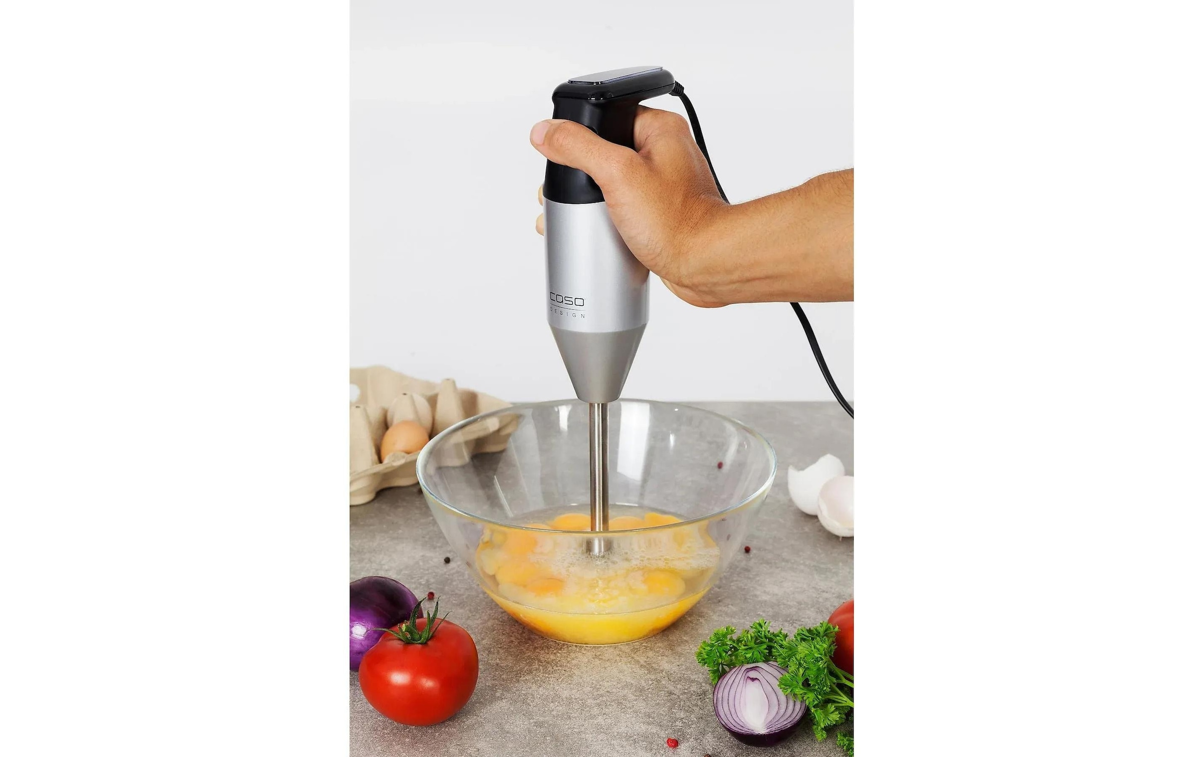 Caso Mixeur plongeant »Stabmixer HB2200 Pro Edelstahl 170 W«
