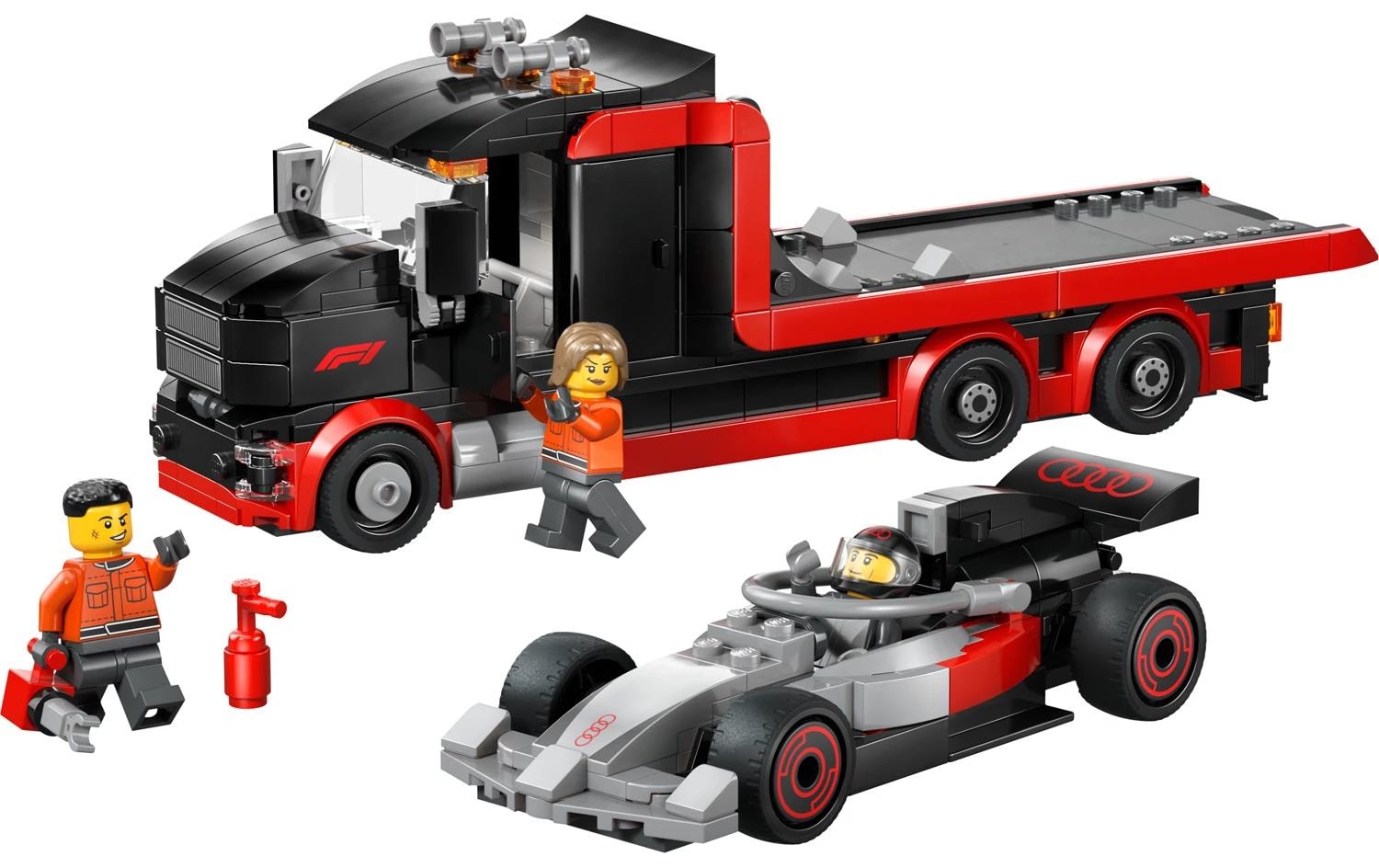 LEGO® Pions de construction »F1 Truck mit Audi F1 Rennwagen (60493), LEGO City«