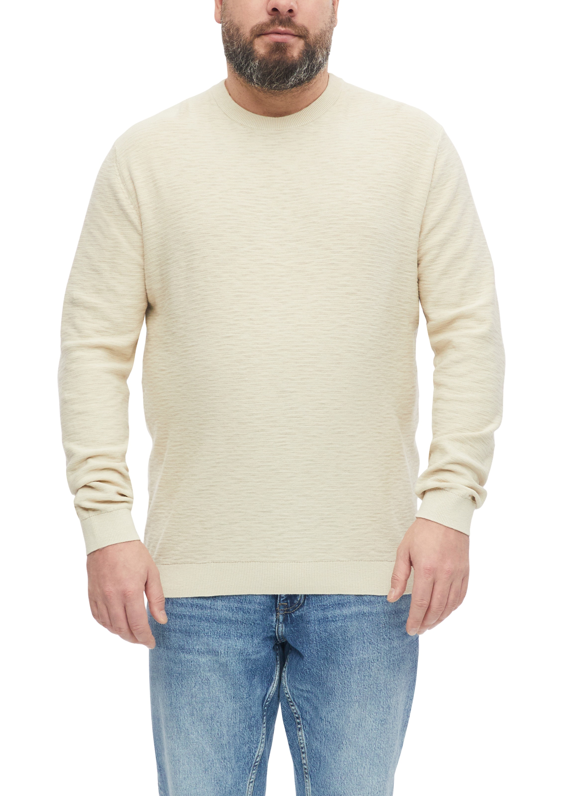 s.Oliver Men Big Sizes Strickpullover mit Rundhals / Grosse Grössen