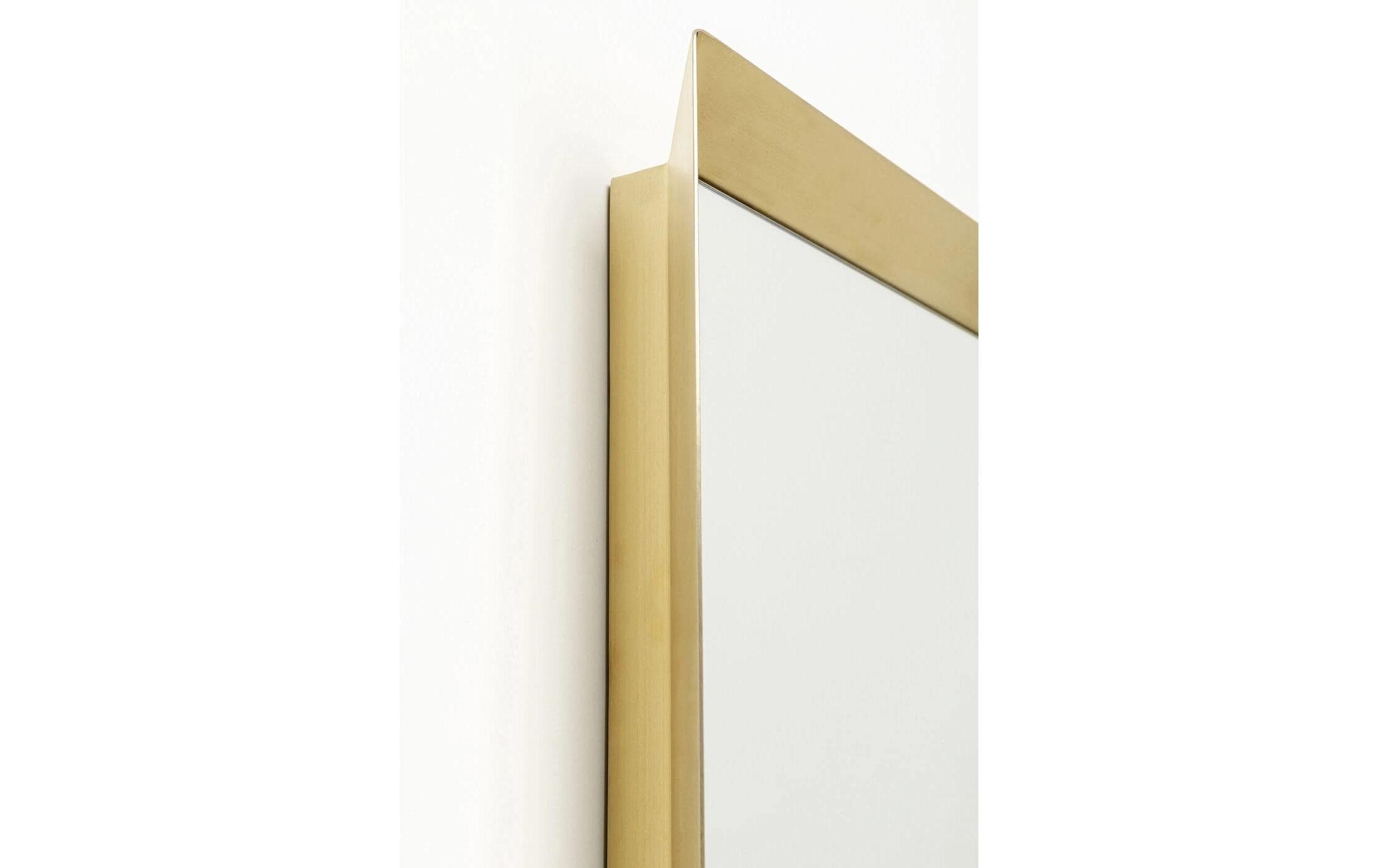 Kare Design Spiegel »Arezzo Brass 53 x 160 cm«