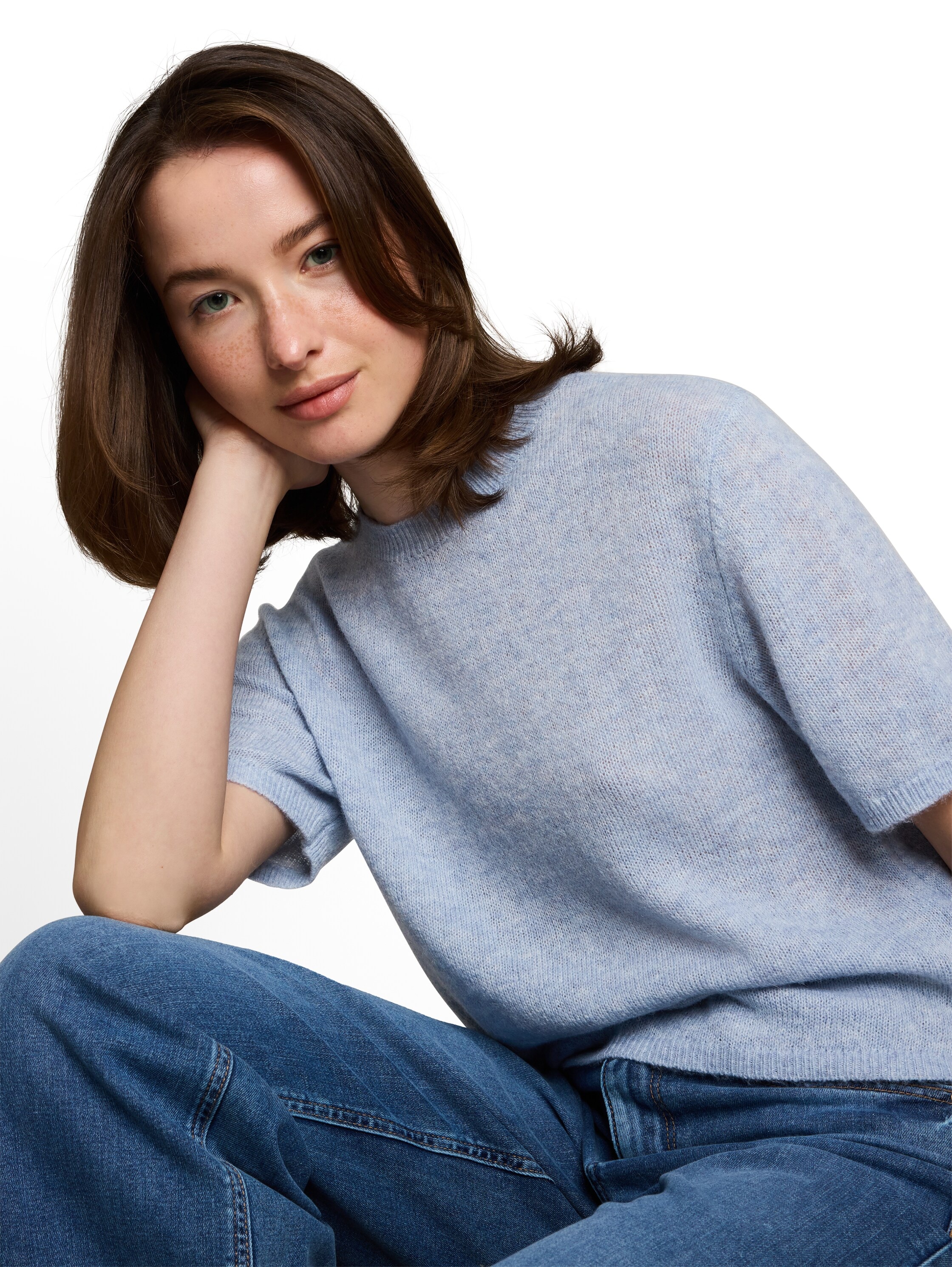 TOM TAILOR Denim Pull col V
