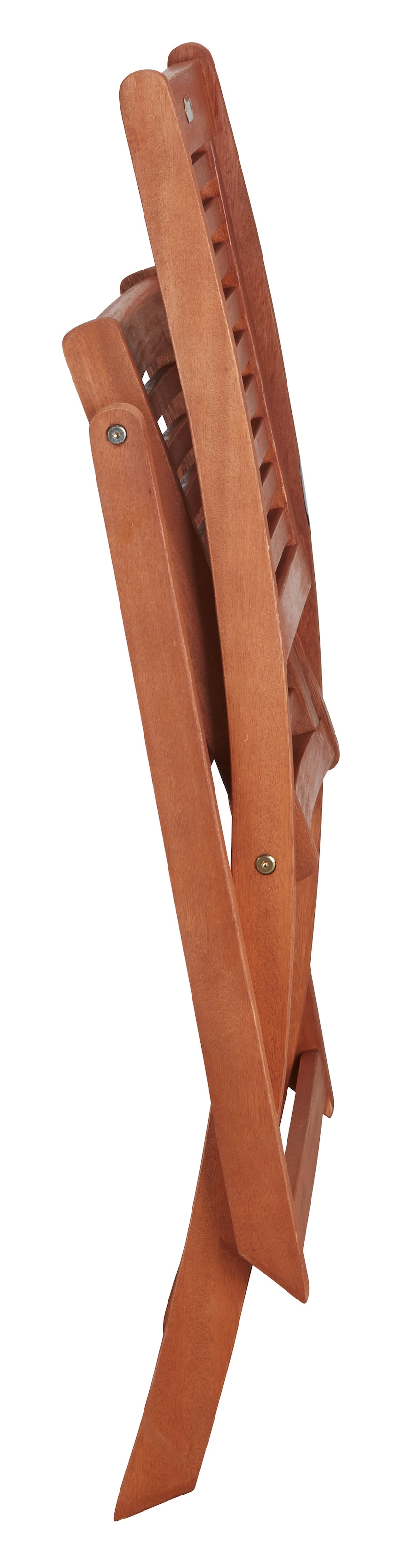 MERXX Gartenstuhl »Cordoba« (Set) 2 Stk.2er Set, Eukalyptus, klappbar, braun, inkl. Wendeauflage