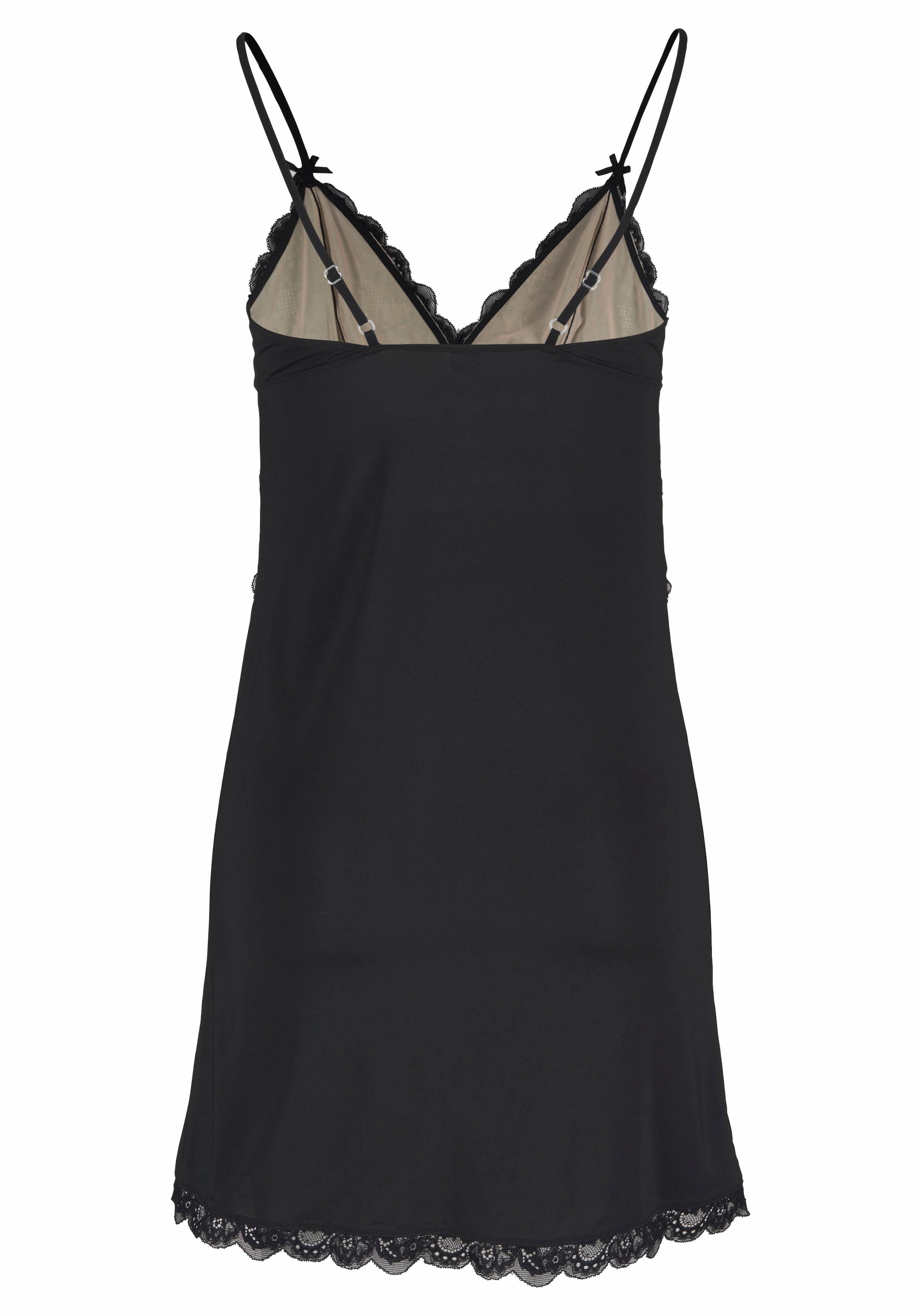 LASCANA Negligé mit unterlegten Cups aus Spitze