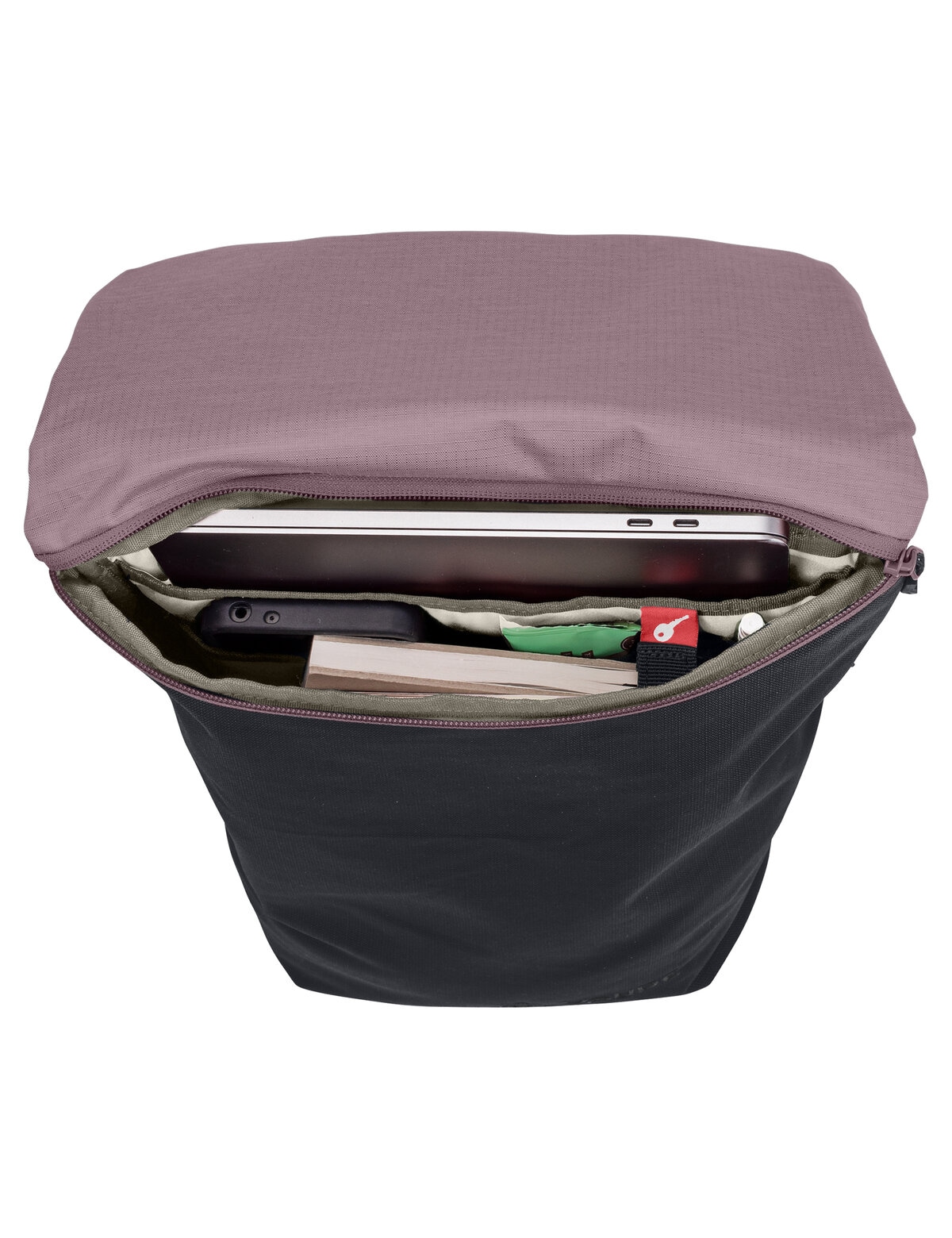 VAUDE Sac à dos de ville »Unuk II« Pour la vie urbaine, volume 8 litres, avec compartiment séparé pour téléphone
