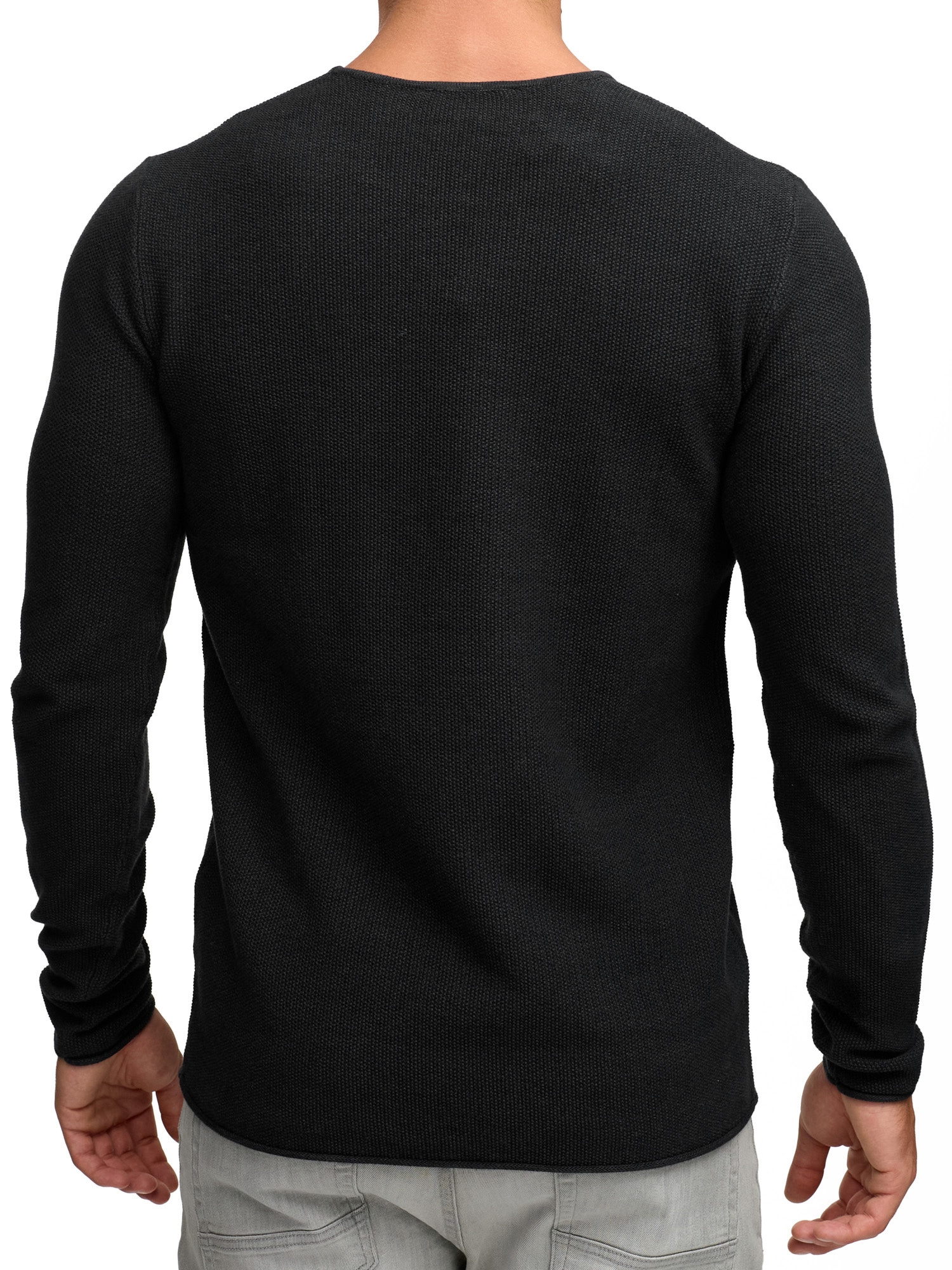 Indicode Pull à col rond »Kristian«