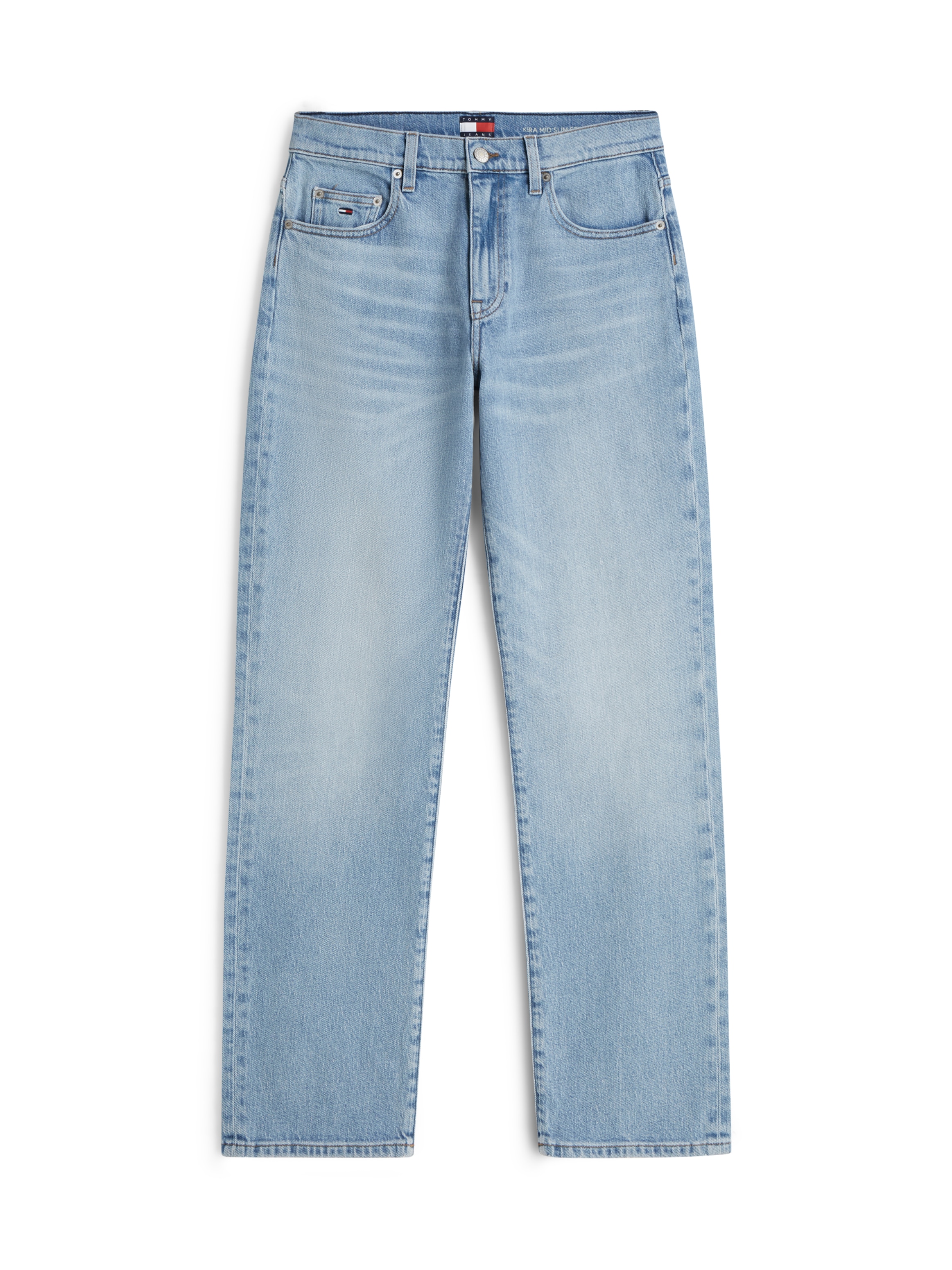 Tommy Jeans Jeans droit »KIRA MR SLIM STR BJ0111« Baumwollmischung, straight fit