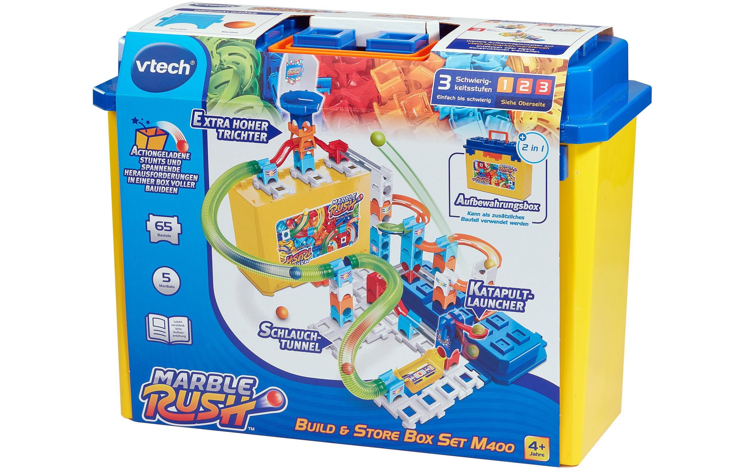 Vtech® Lernspielzeug »Marble Rush Build & Store Box Set M400 -DE-«