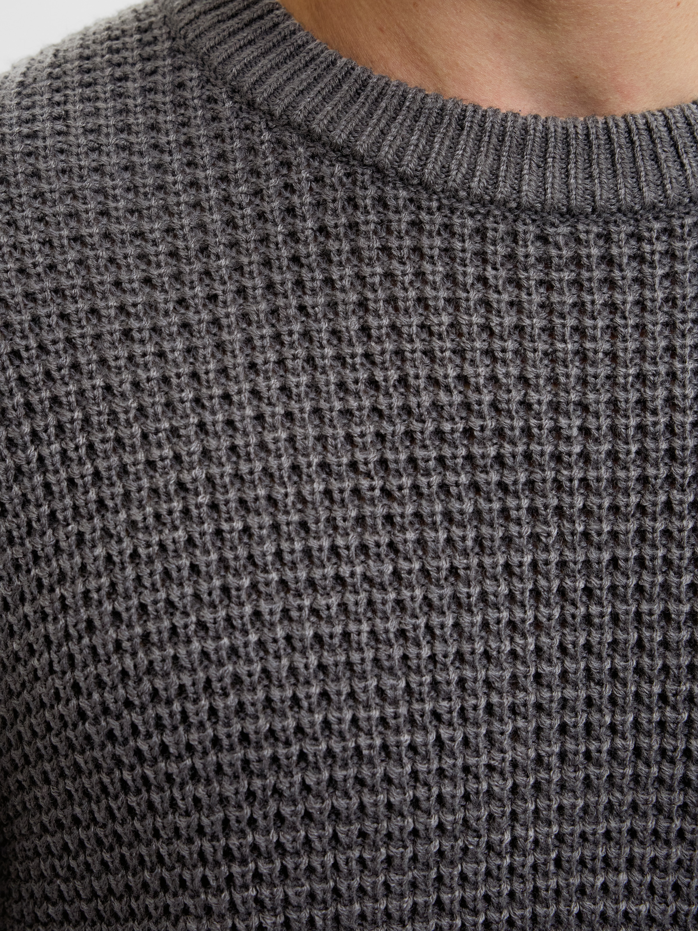 Jack & Jones Pull en tricot »JJGLOBAL KNIT CREW NECK«