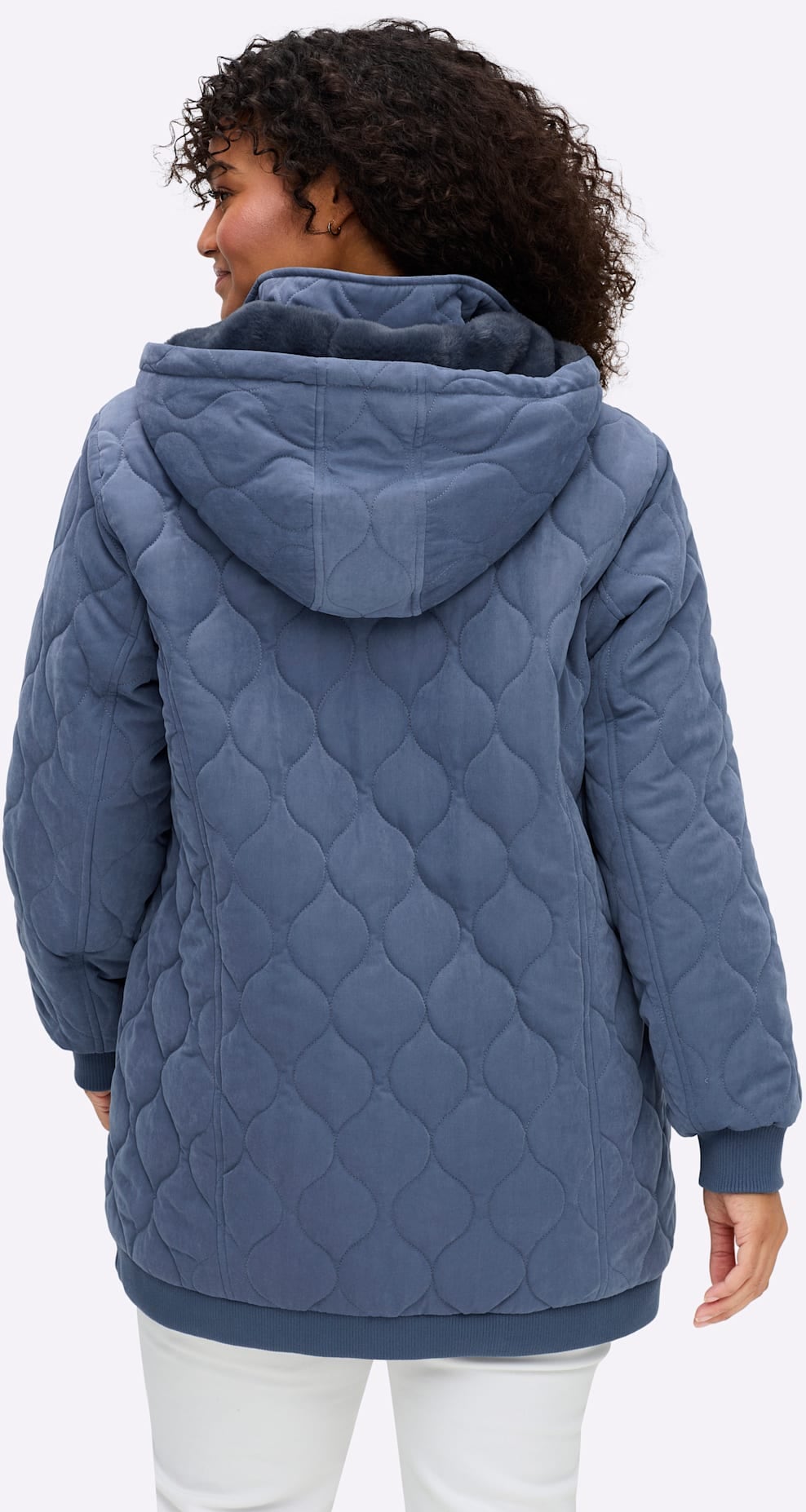 Sheego Blouson mit Kapuze