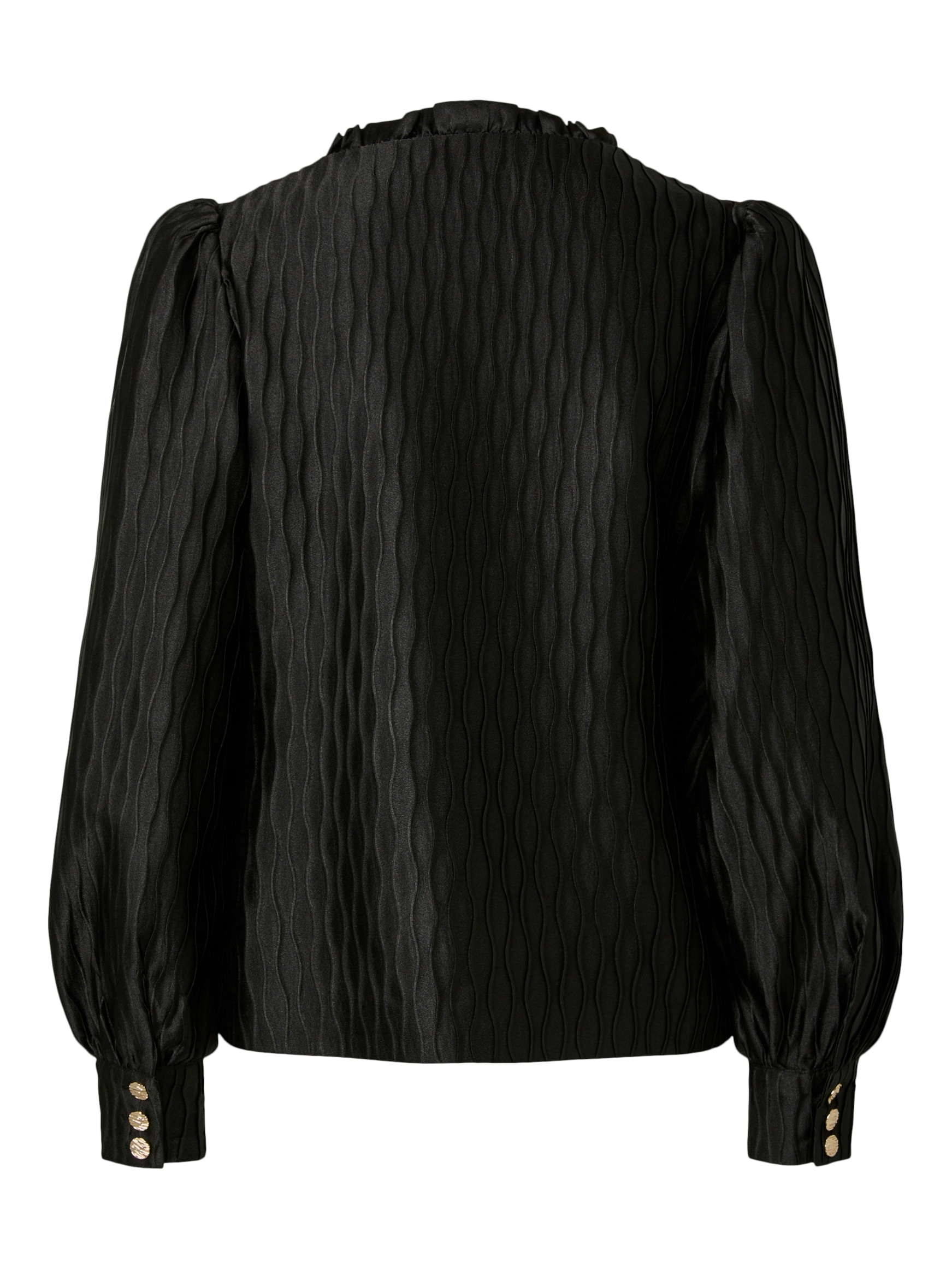 Y.A.S Blouse à manches longues »YASRIPPLE LS V-NECK SHIRT S. NOOS« Polyester