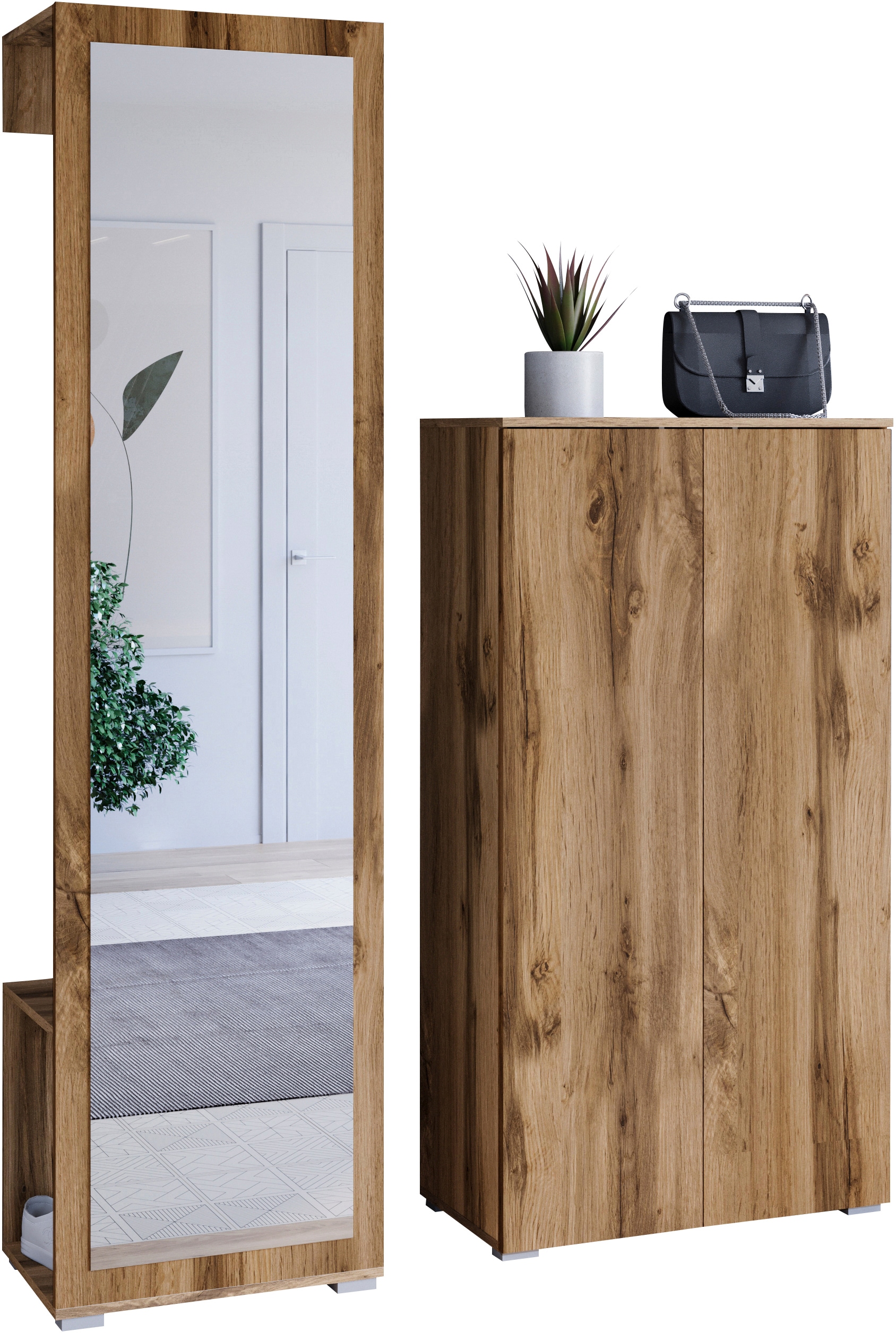 GOODproduct Garderoben-Set »PARIS/ TOKYO« Komplett-Set, 2 Stk. tlg.