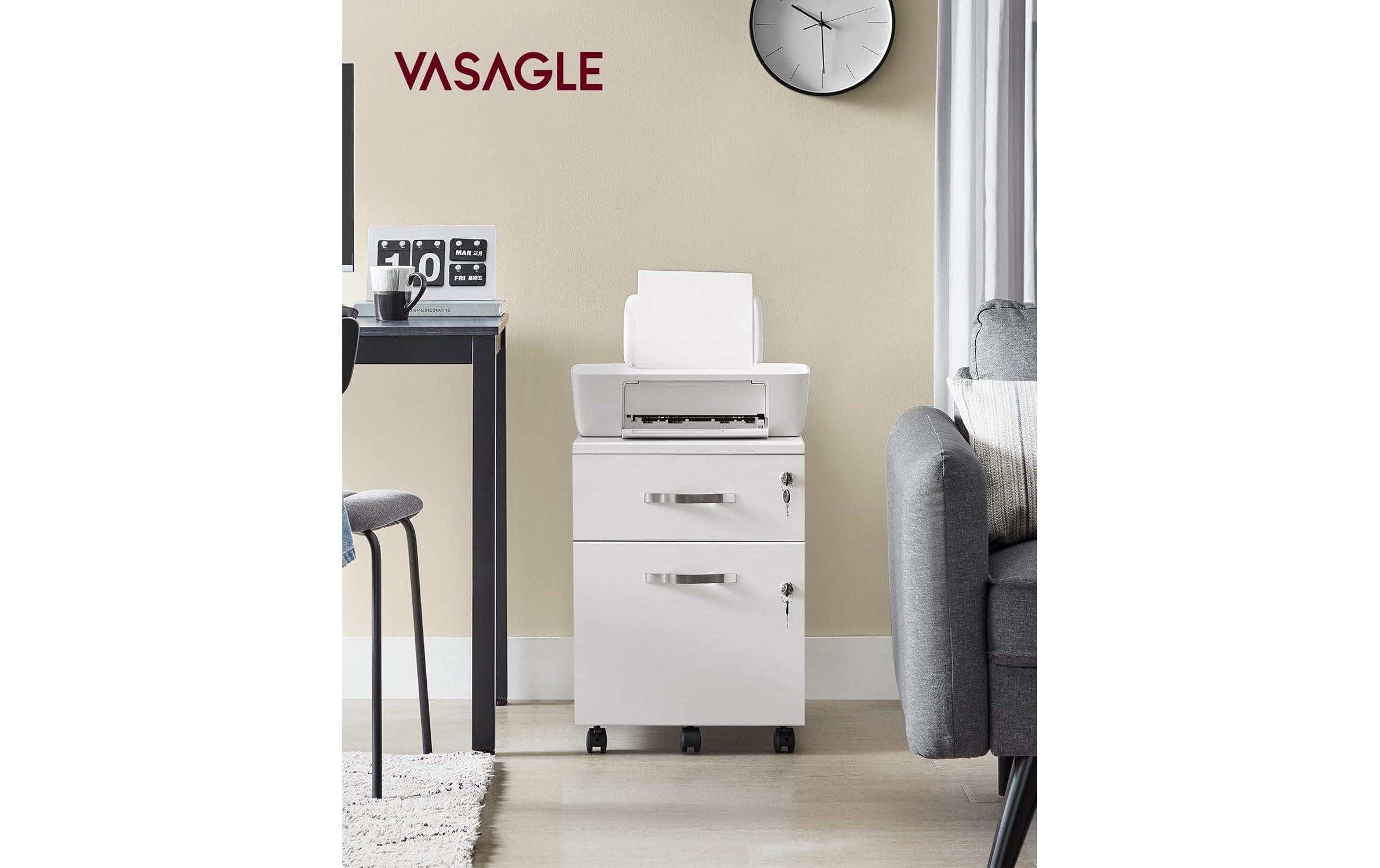 VASAGLE Armoire de classement »mit zwei Schubladen«