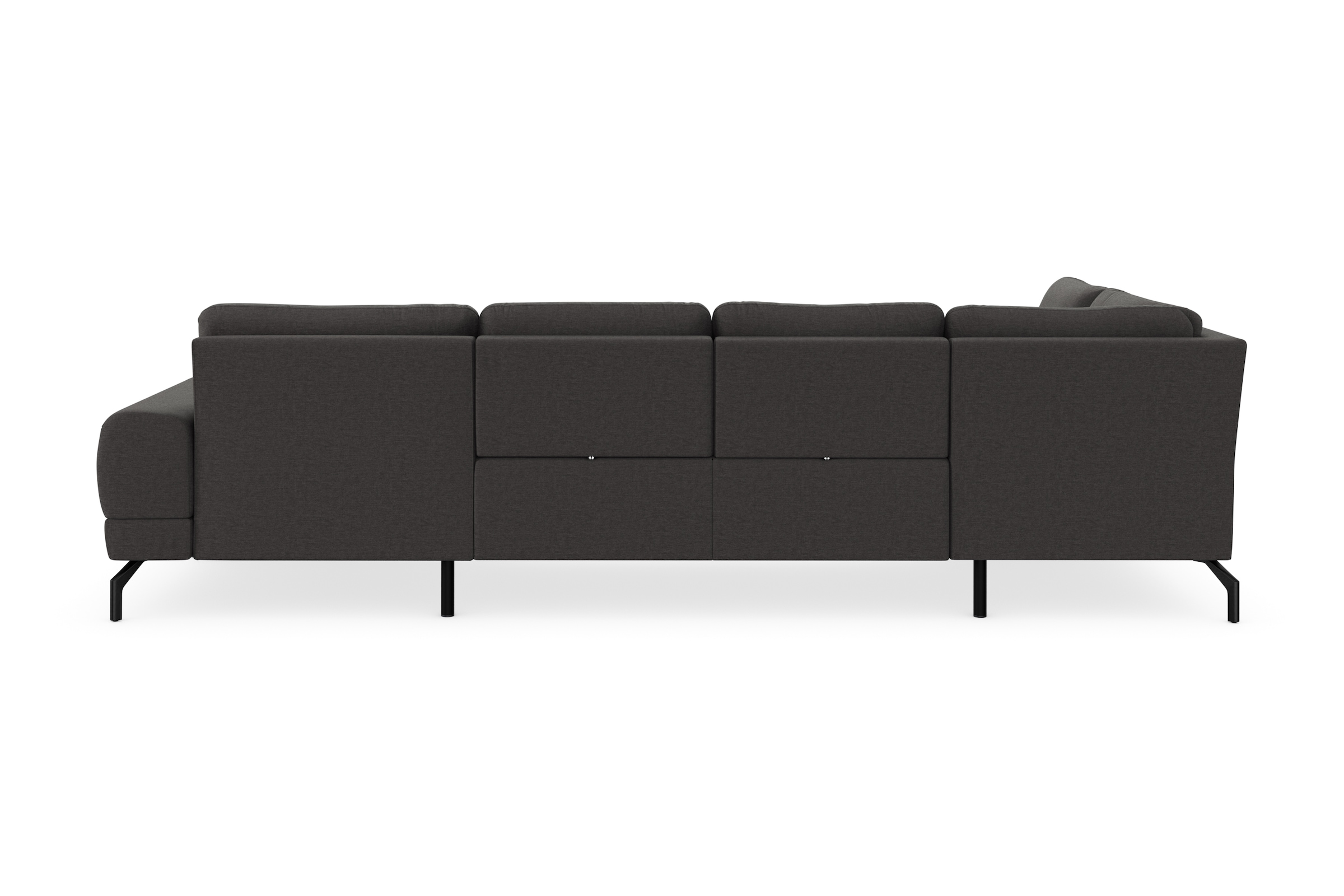 sit&more Wohnlandschaft »Cinturo U-Form« inklusive Sitztiefenverstellung und Federkern, Sitzhöhe 48 cm