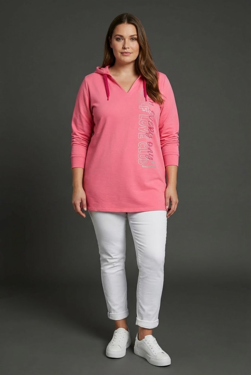 KangaROOS Sweat à capuche , casual Stil, mit Kapuze, bequeme Passform, grosse Grössen
