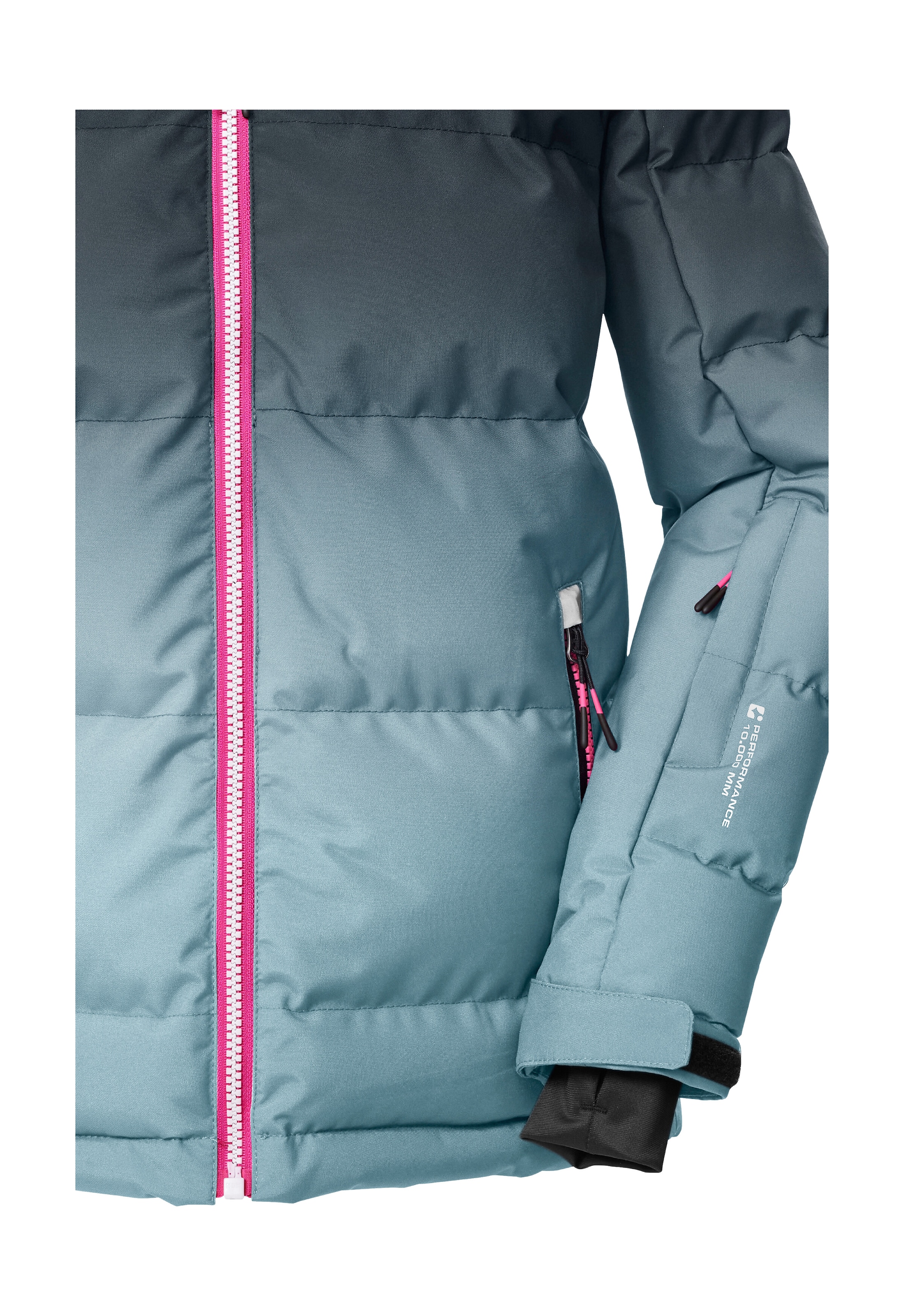 Killtec Skijacke »KSW 330 GRLS SKI QLTD JCKT« Wasserabweisende Winterjacke, atmungsaktiv, verstellbare Kapuze