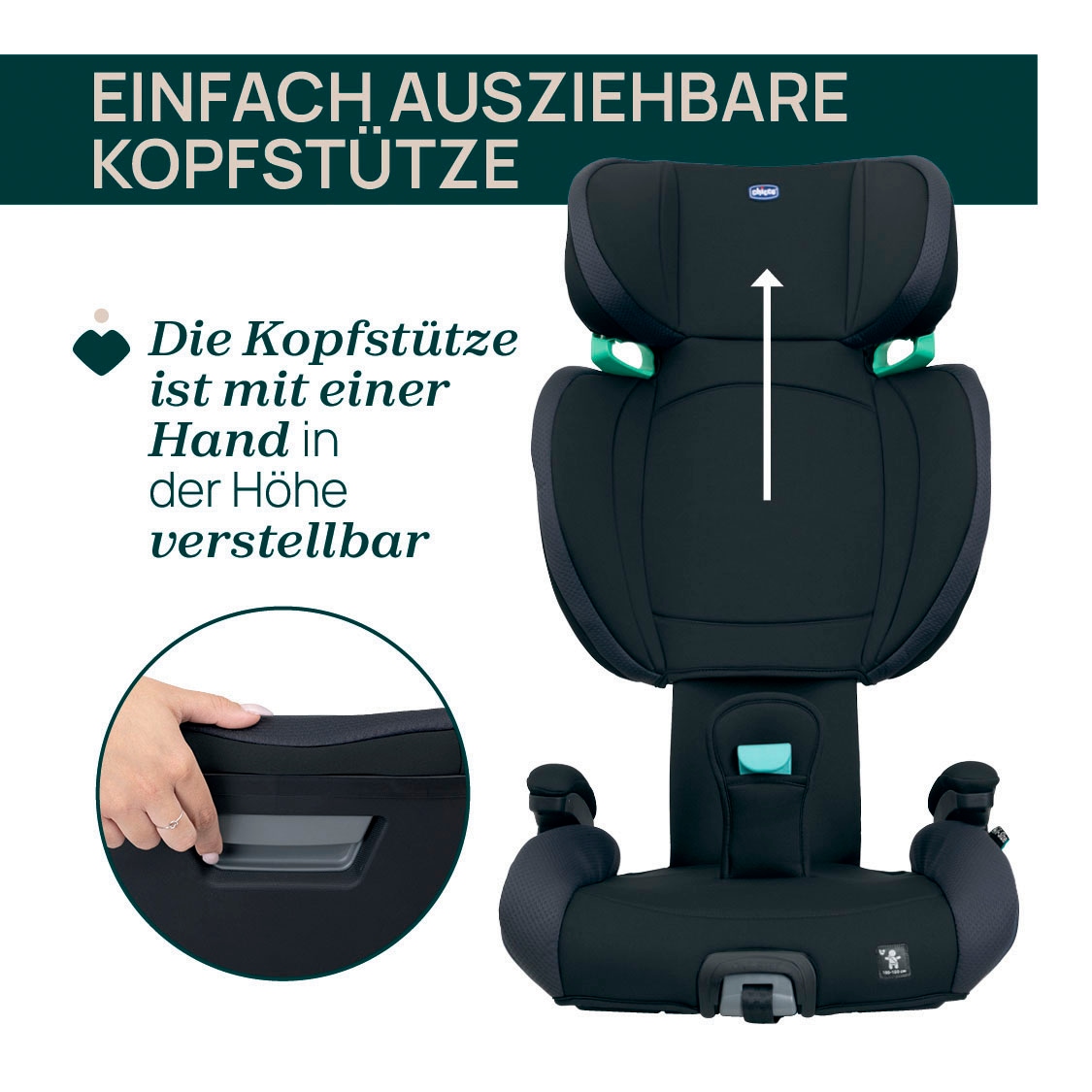 Chicco Autokindersitz »Quizy i-Size« (100-150 cm)