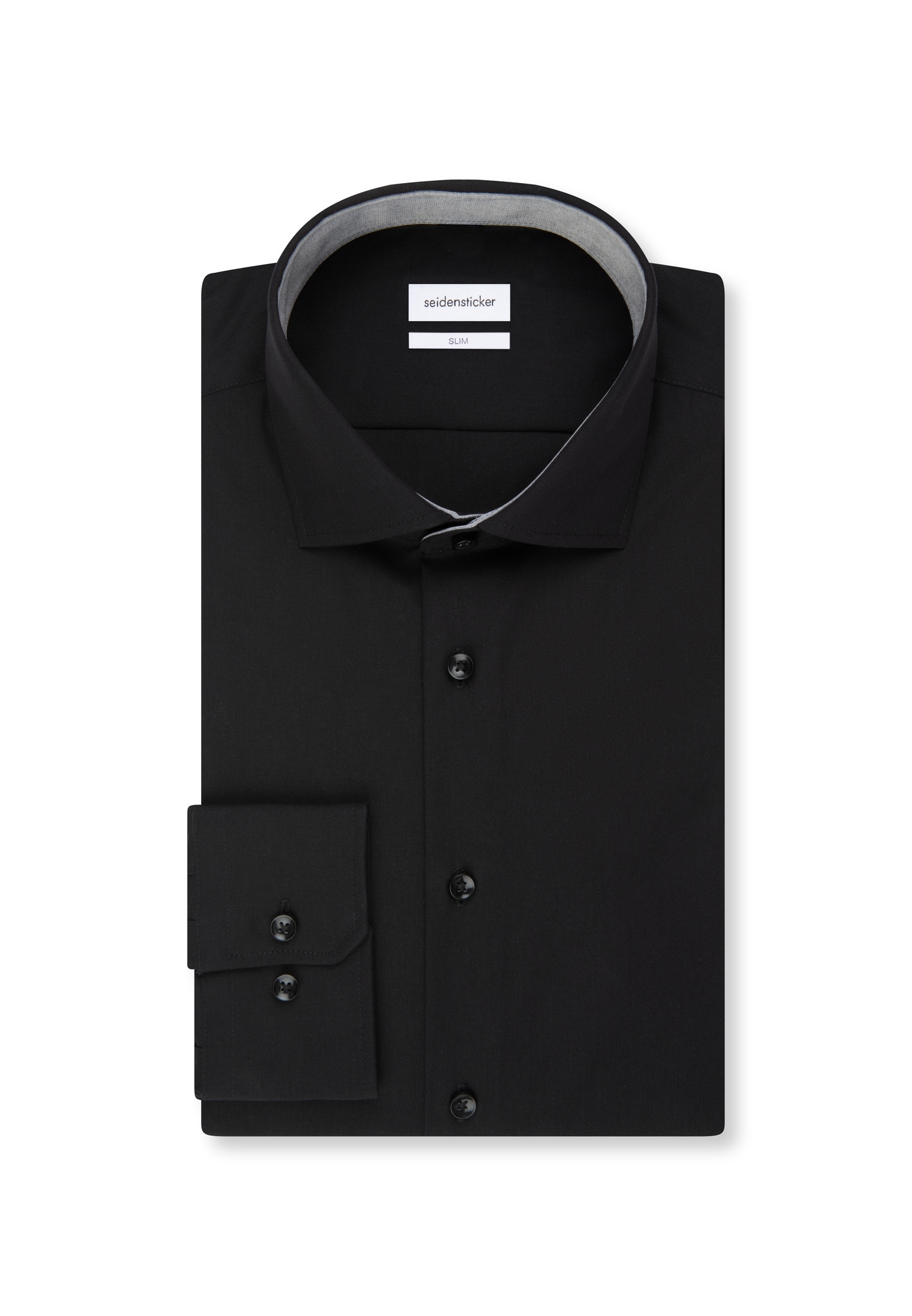 seidensticker Chemise d'affaires »Schwarze Rose« col Kent 1/1 slim
