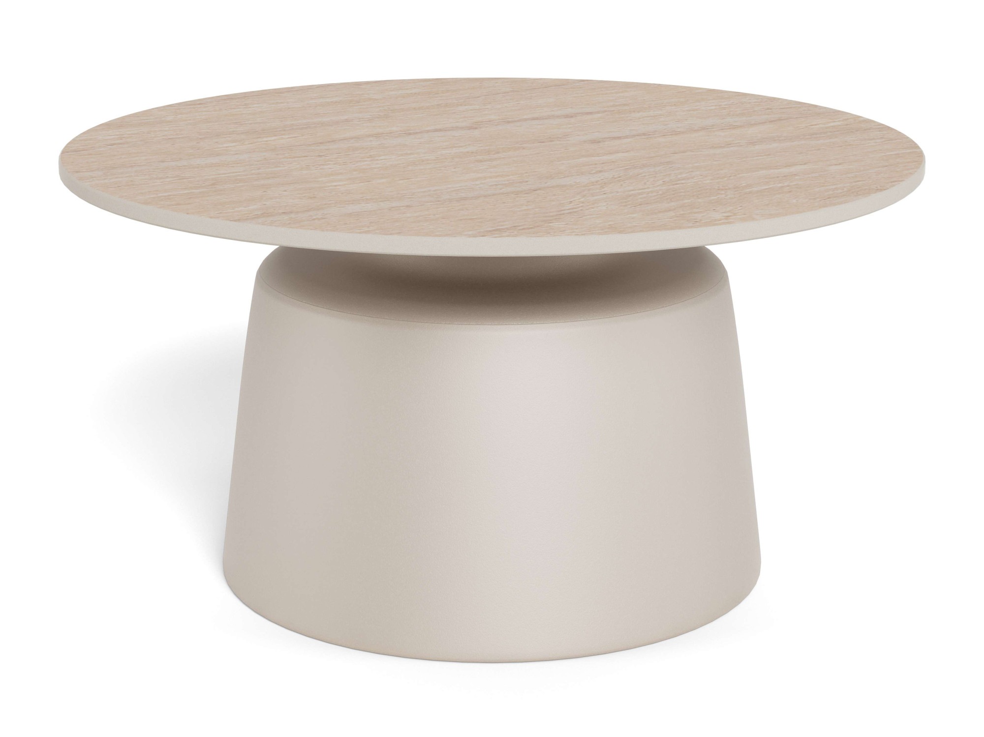 ACTONA GROUP Table basse »Kaffeetisch, Beistelltisch« Table, céramique, colonne, Ø70x39cm