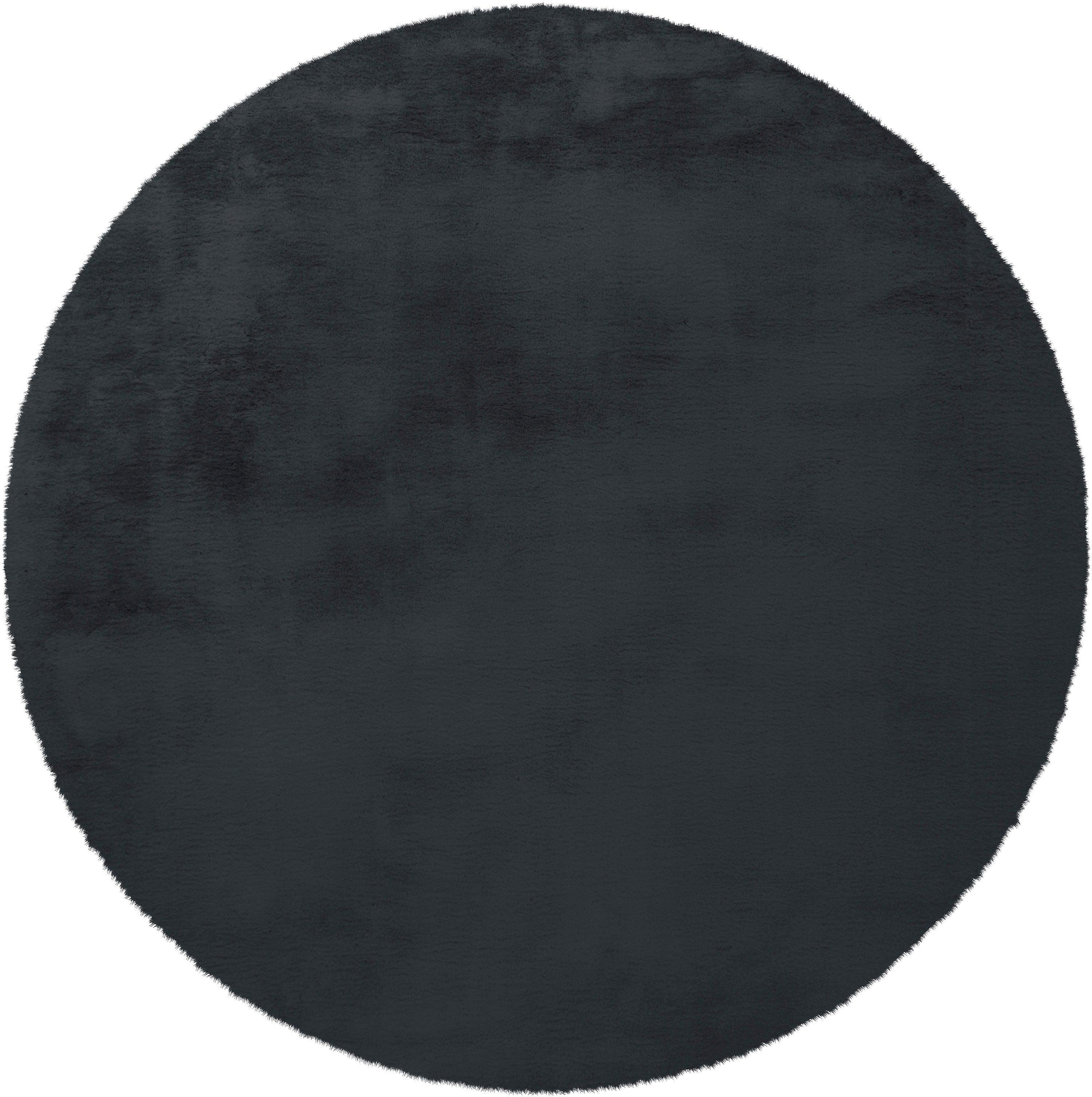 calo-deluxe Tapis en fourrure »Vogesen 212« Rond 45 mm Höhe Kunstfell, Wohnzimmer