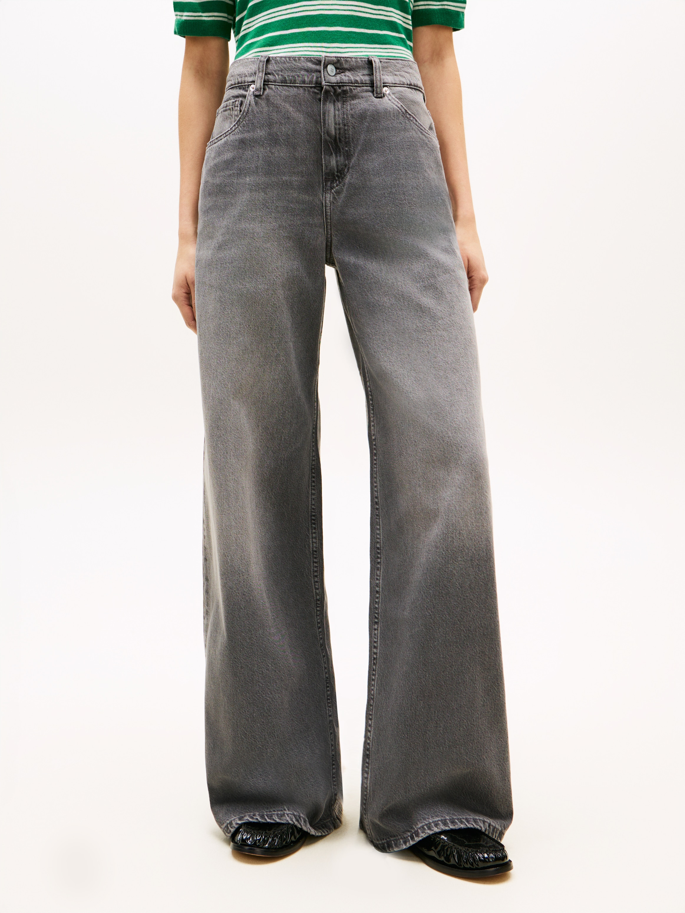 Tommy Hilfiger Jeans taille haute »DNM 70's WIDE LEG HW«