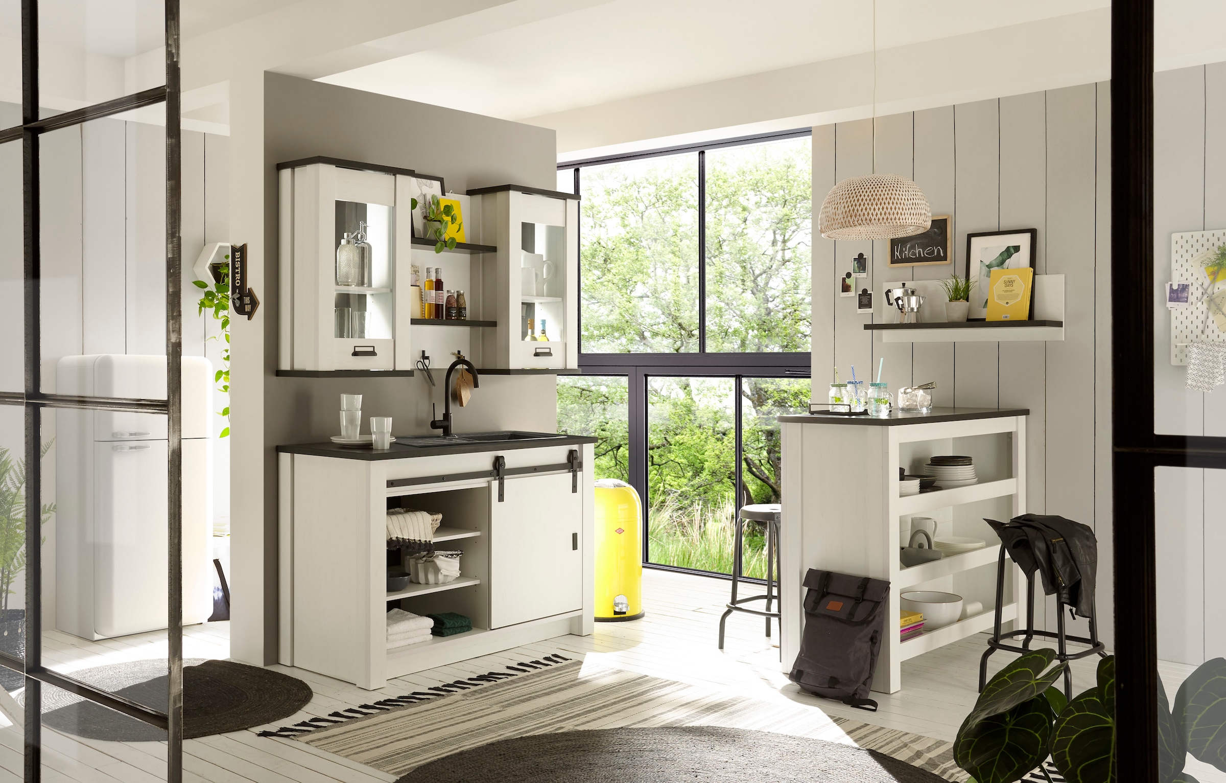 Home affaire Kitchenette »Sherwood« Breite 160 cm, ohne E-Geräte