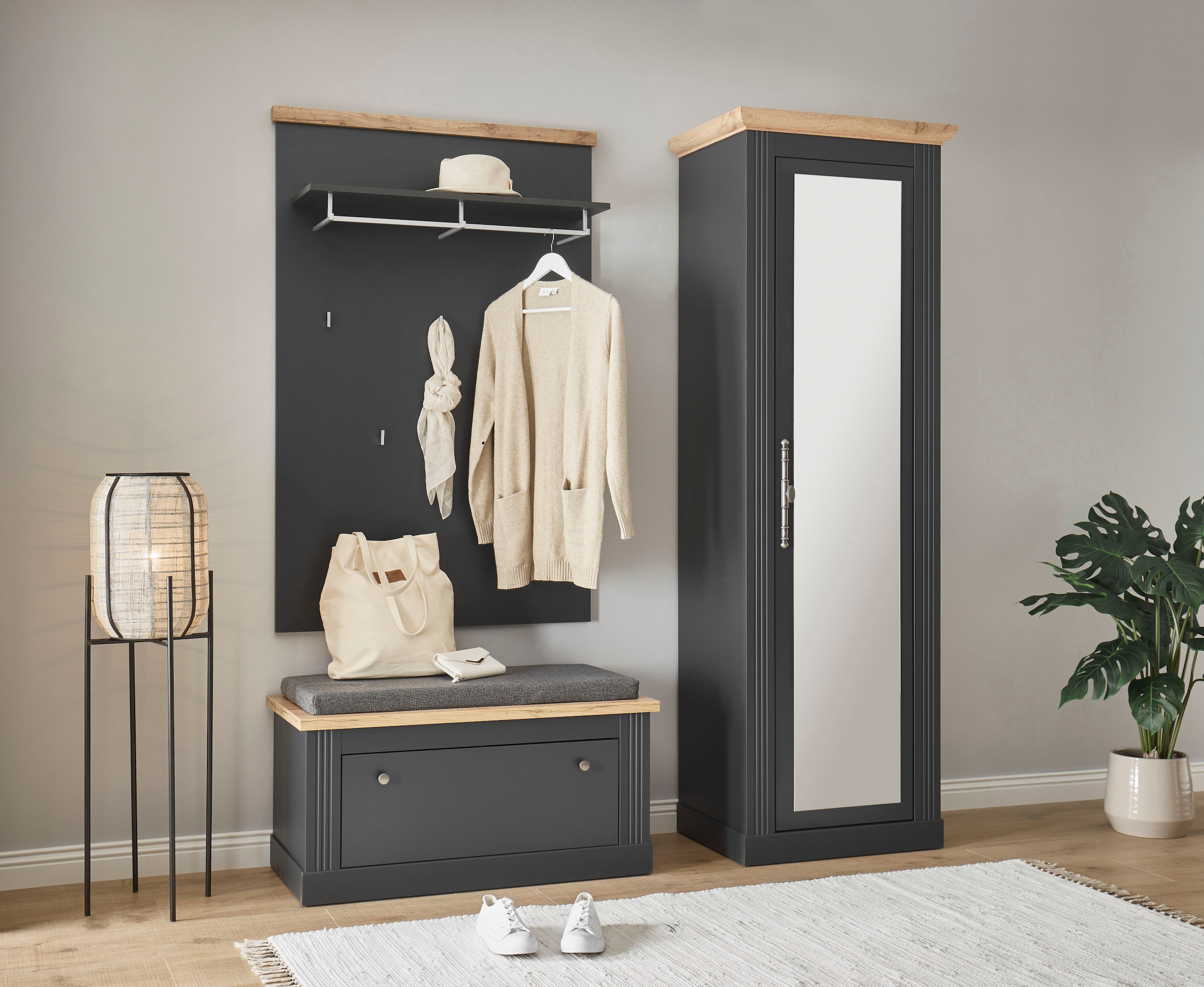 GOODproduct Garderobenpaneel »WESTMINSTER TOPSELLER« Breite ca. 91 cm,  im romantischen Landhausstil