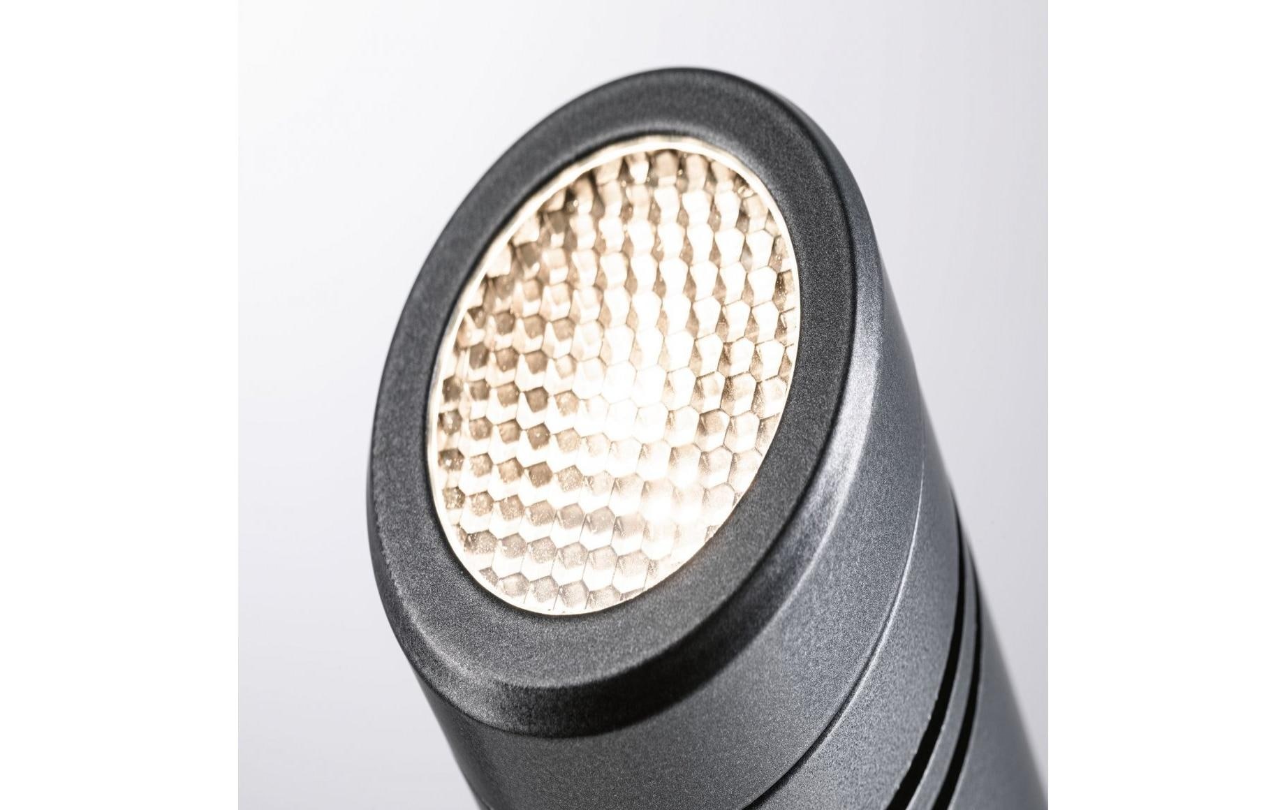 Paulmann LED Gartenstrahler »Plug&Shine« LED-Modul 1 Stk. Warmweiss LED-Modul, 12W IP65 230V 3000K Alu Grey