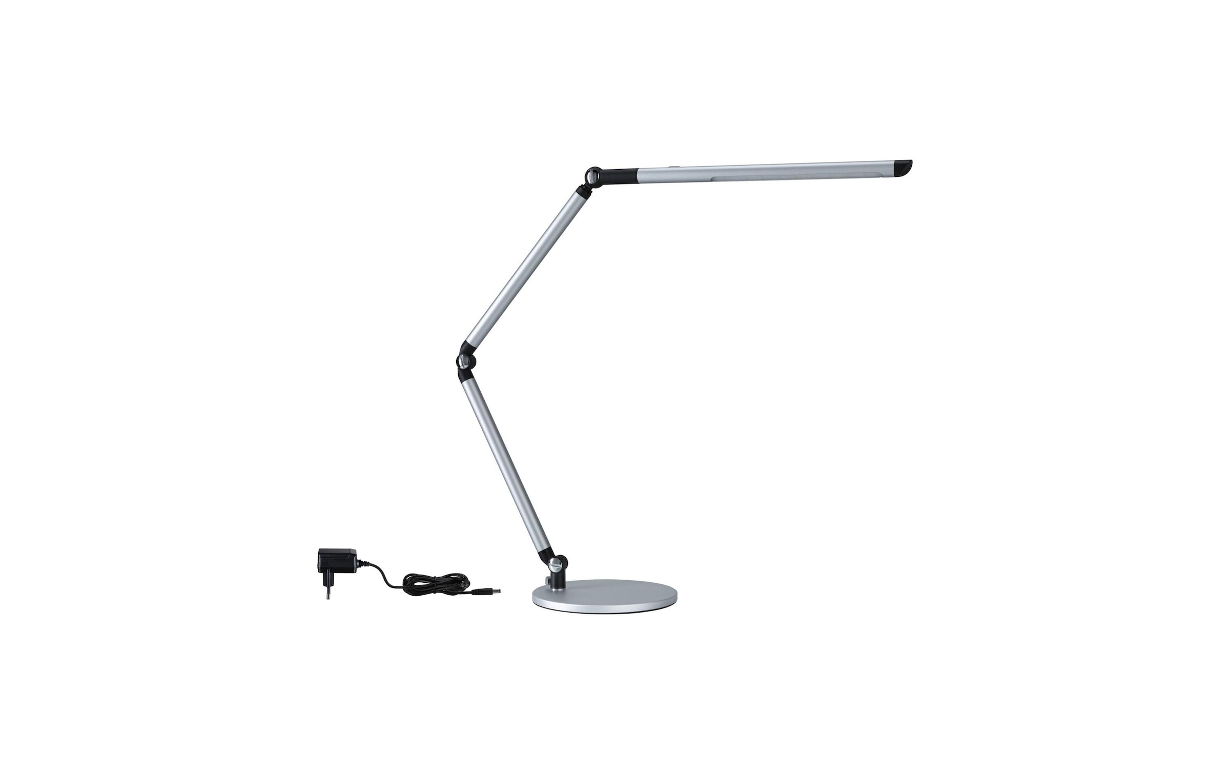 Paulmann LED Schreibtischlampe »Paulmann Schreibtischleuchte LED 3-Step-Dim Silber« LED-Modul kaltweiss | warmweiss
