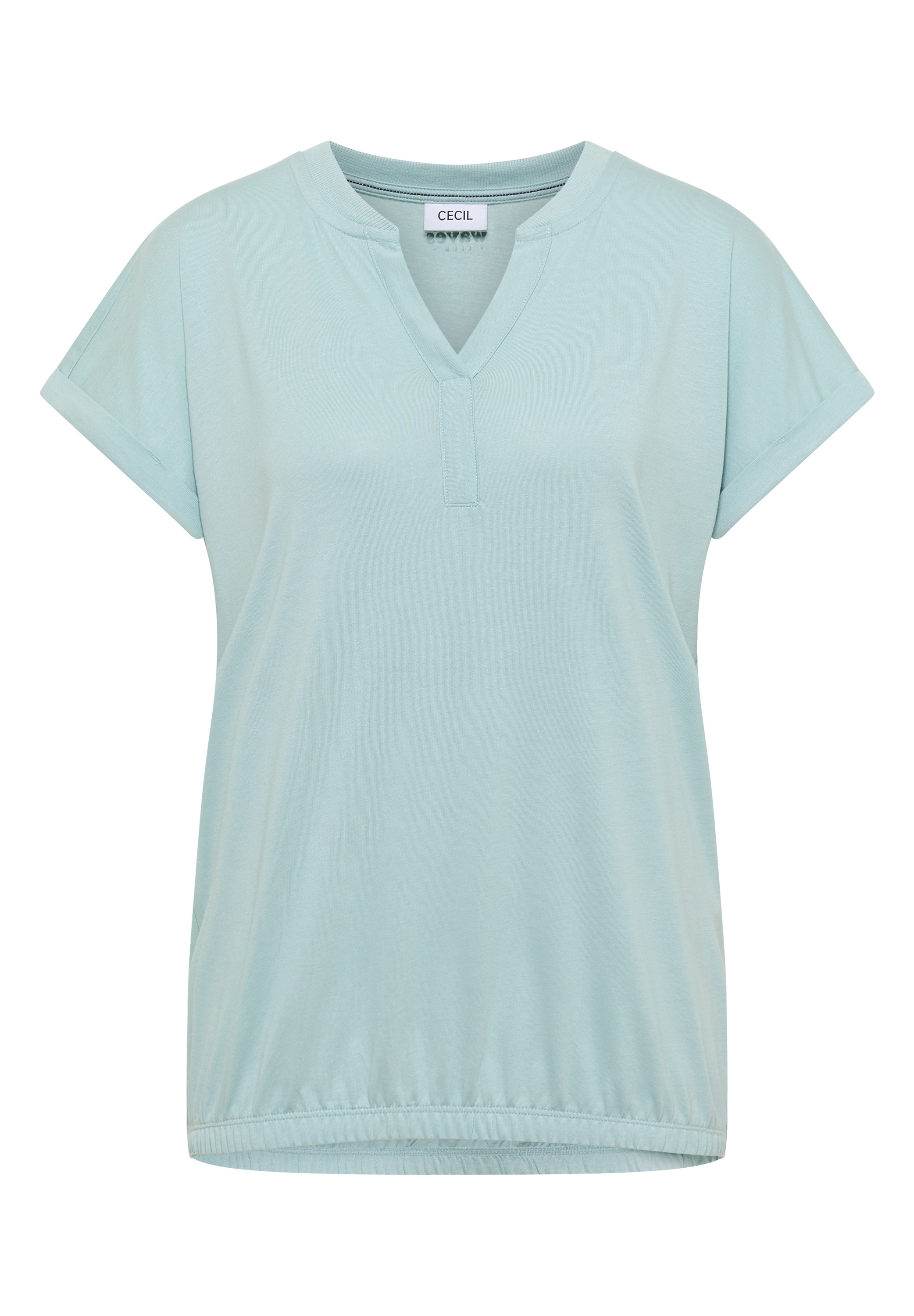 Cecil T-shirt à manches courtes Kurzarm Shirt im Tunika-Look