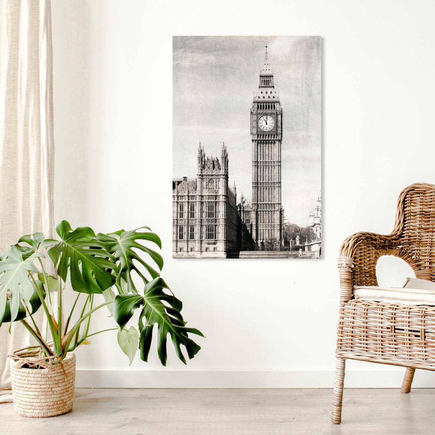 queence Acrylglasbild »Big Ben« Elemente der Architektur | Gebäude | Kunst | London | Städte Fine Art-Print in Galeriequalität