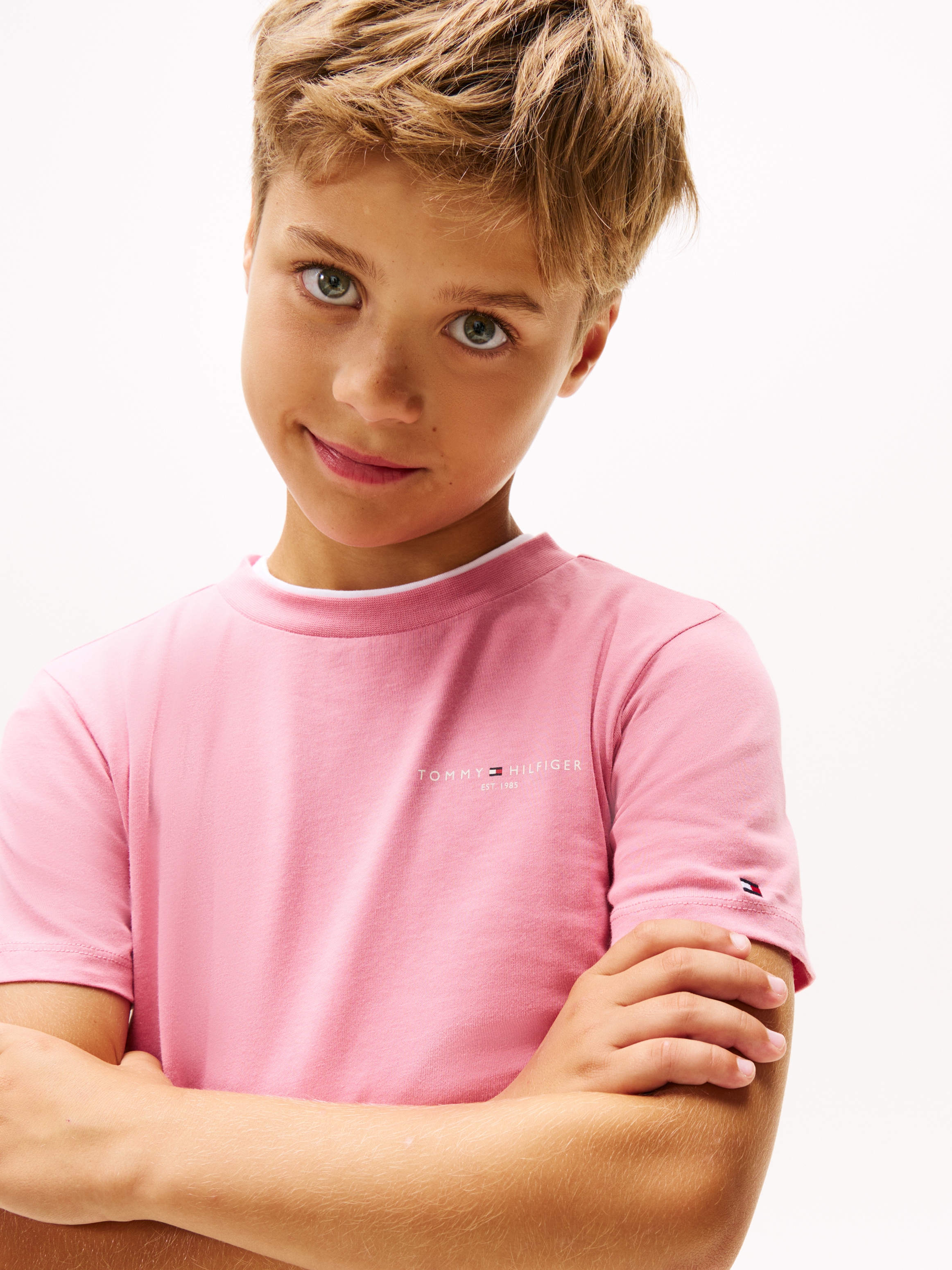 Tommy Hilfiger T-Shirt »MINI CORP T-SHIRT« Kinder bis 16 Jahre