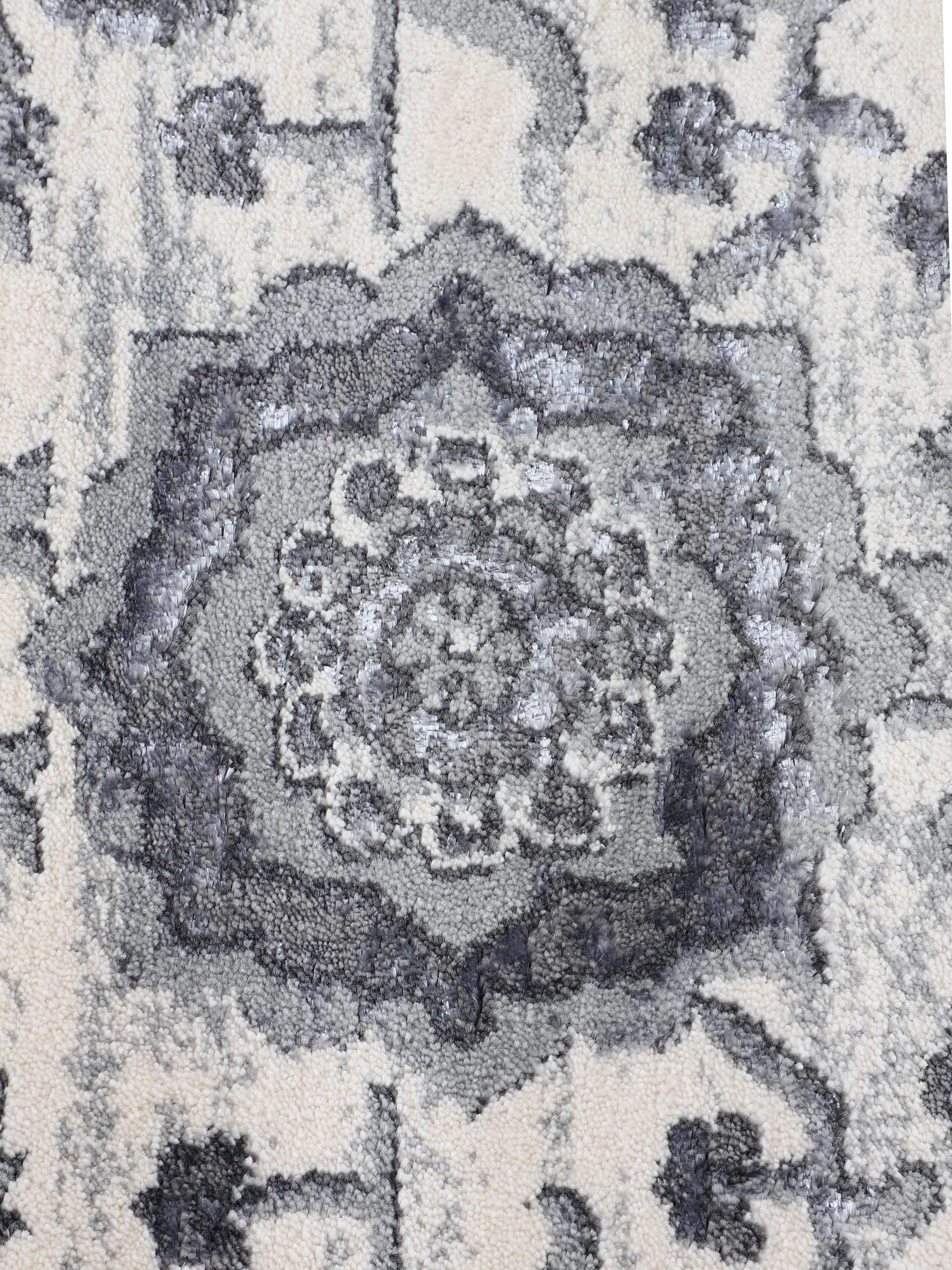 carpetfine Tapis »Holy« Rectangulaire 8 mm Höhe Vintage-Seiden-Optik, Wohnzimmer