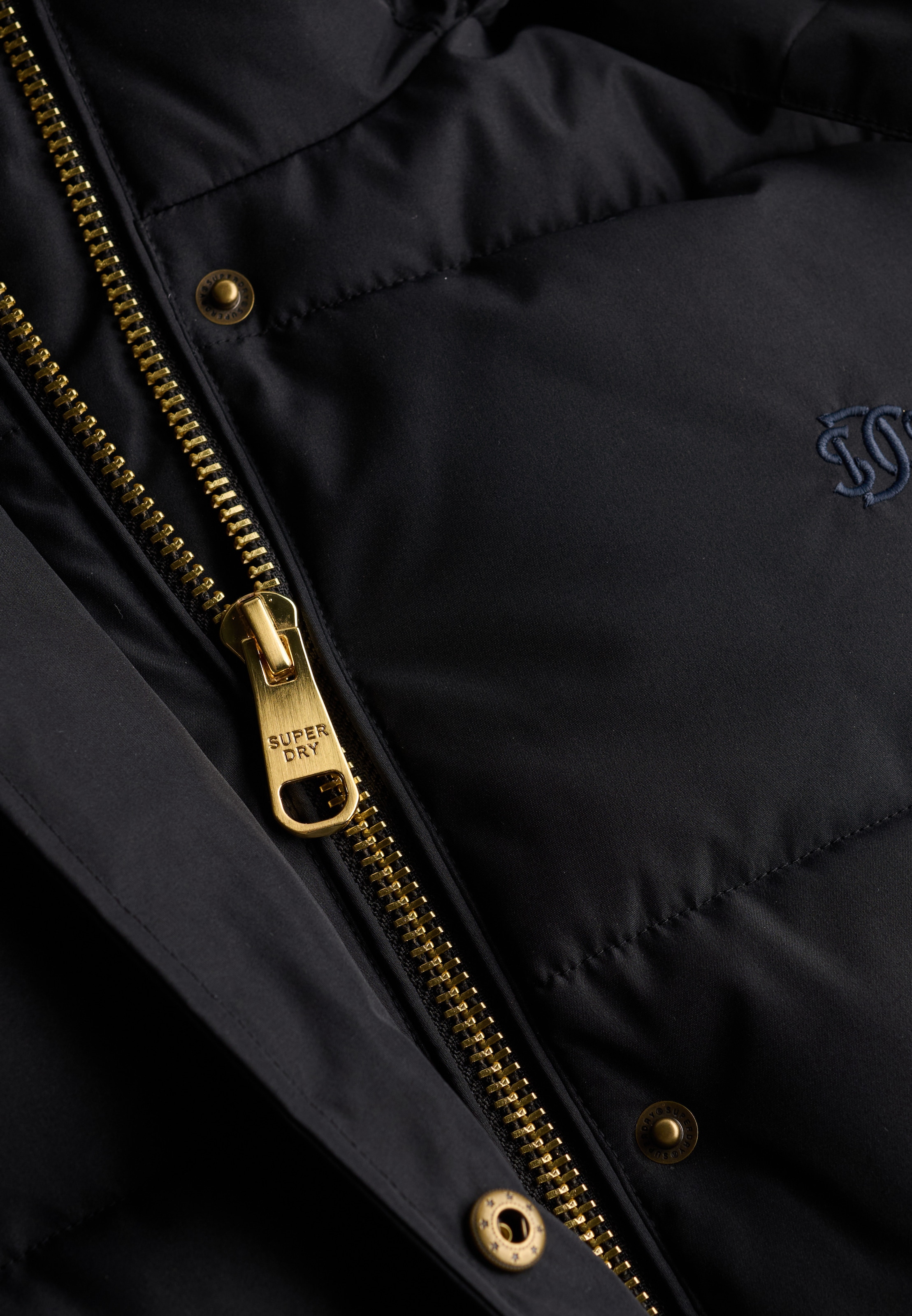 Superdry Veste matelassée »PREMIUM HOOD PUFFER JKT« avec capuche fibre synthétique, coupe décontractée