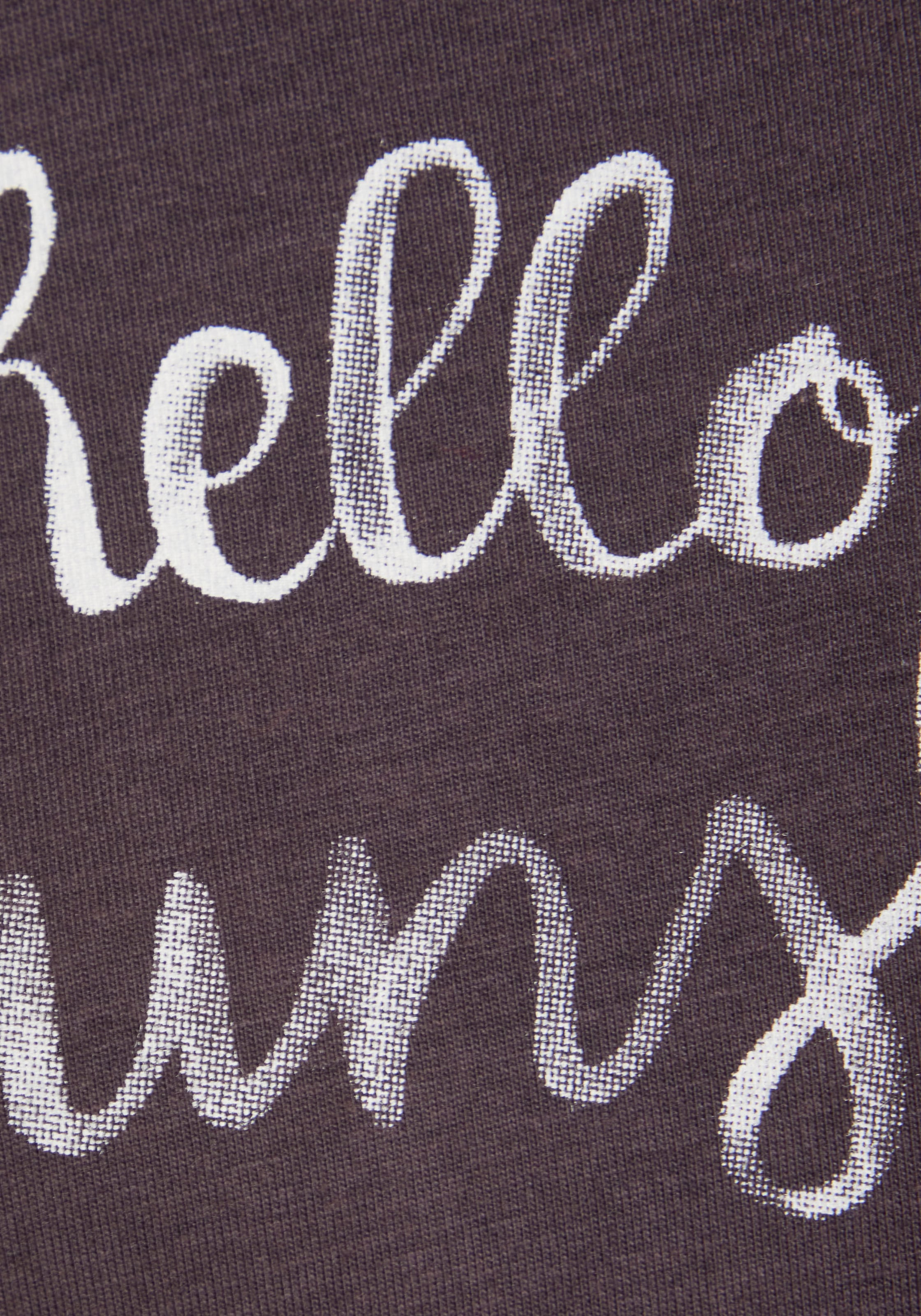 Vivance Dreams Pyjamaoberteil 1-teilig,  mit Frontdruck