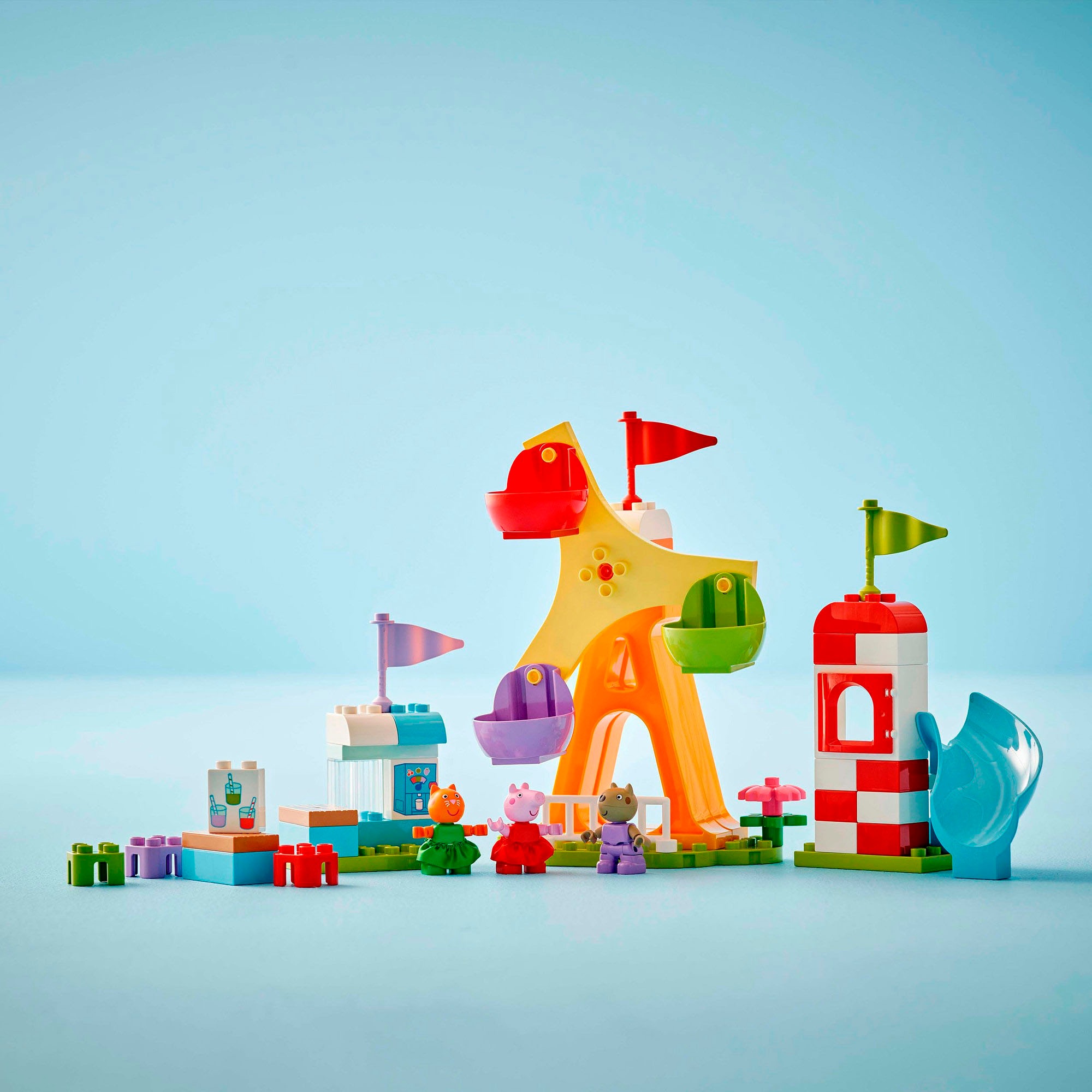 LEGO® Pions de construction »Jahrmarkt (10453), LEGO® DUPLO Peppa Pig« Made in Europe