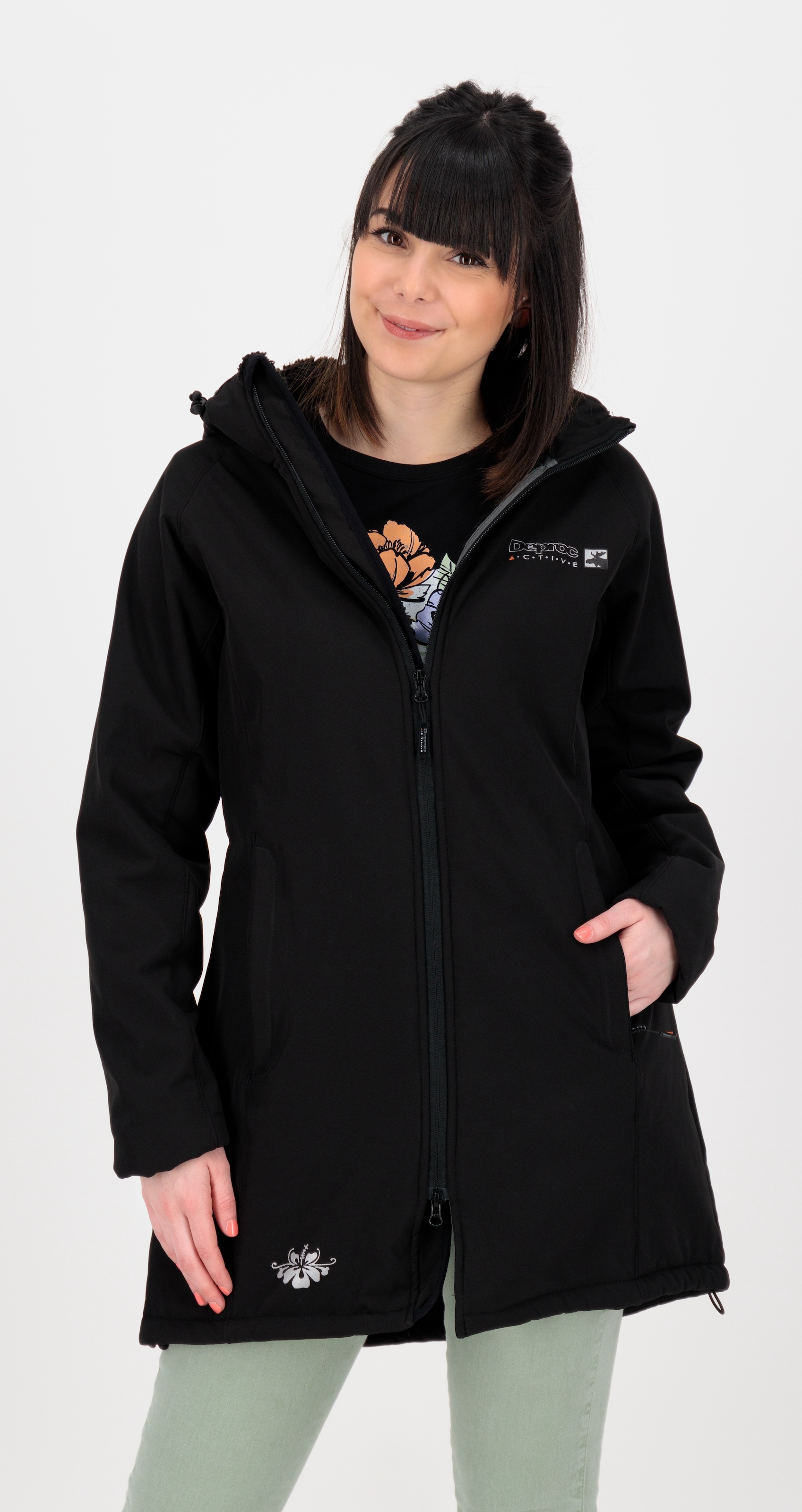 DEPROC Active Manteau softshell »Grizzly Peak Women« auch in Grossen Grössen erhältlich
