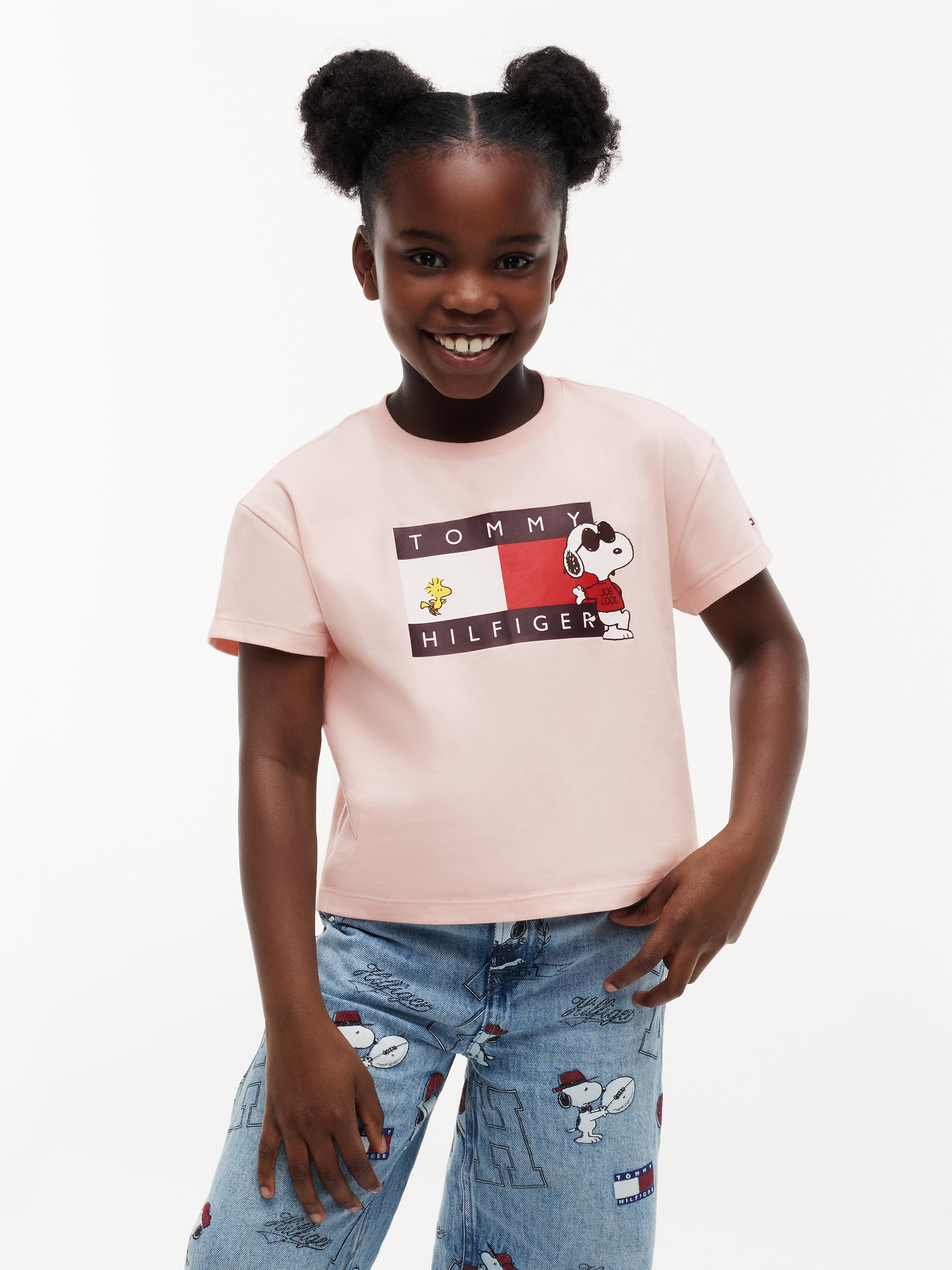 Tommy Hilfiger T-Shirt Peanuts-Druck, Regular Fit, Kinder bis 16 Jahre