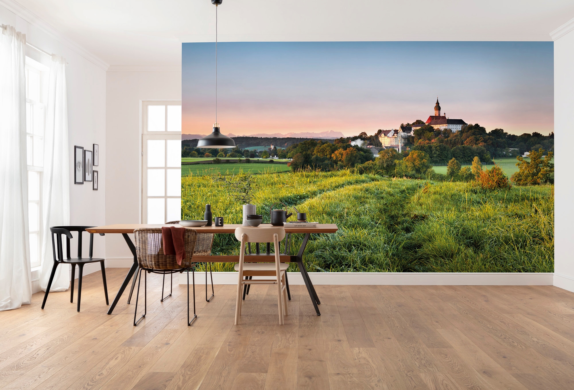 Komar Vliestapete »Digitaldruck Vlies -  Himmlisch - Grösse 450 x 280 cm« bedruckt glatt Wohnzimmer, Schlafzimmer