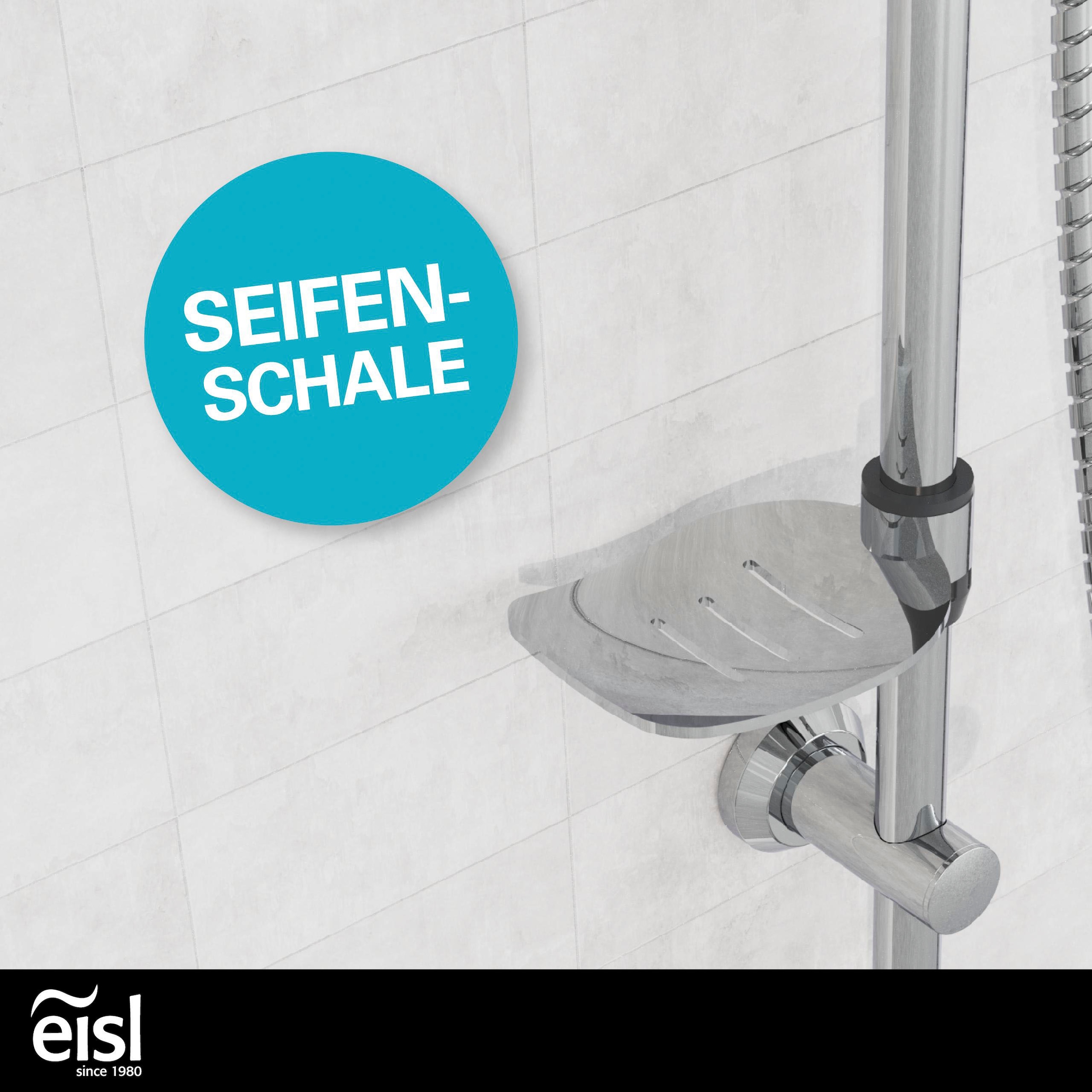 Eisl Duschsystem »EASY COOL« Regendusche ohne Armatur, Duschsystem mit Seifenschale, Duschbrause