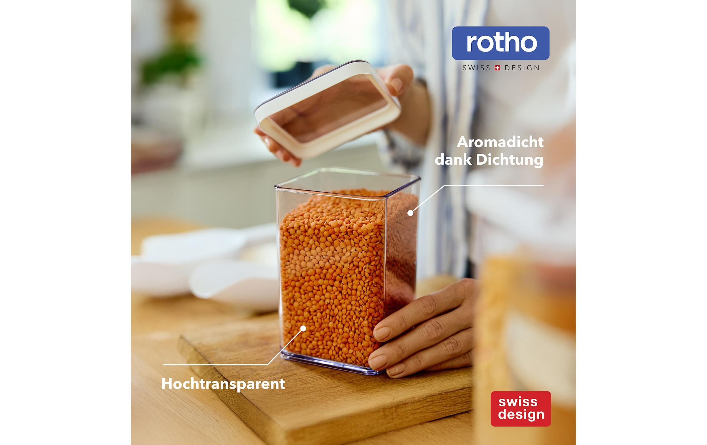 ROTHO Boîte à provisions »Set Premium Dosen 12 tlg. Loft 12 l«