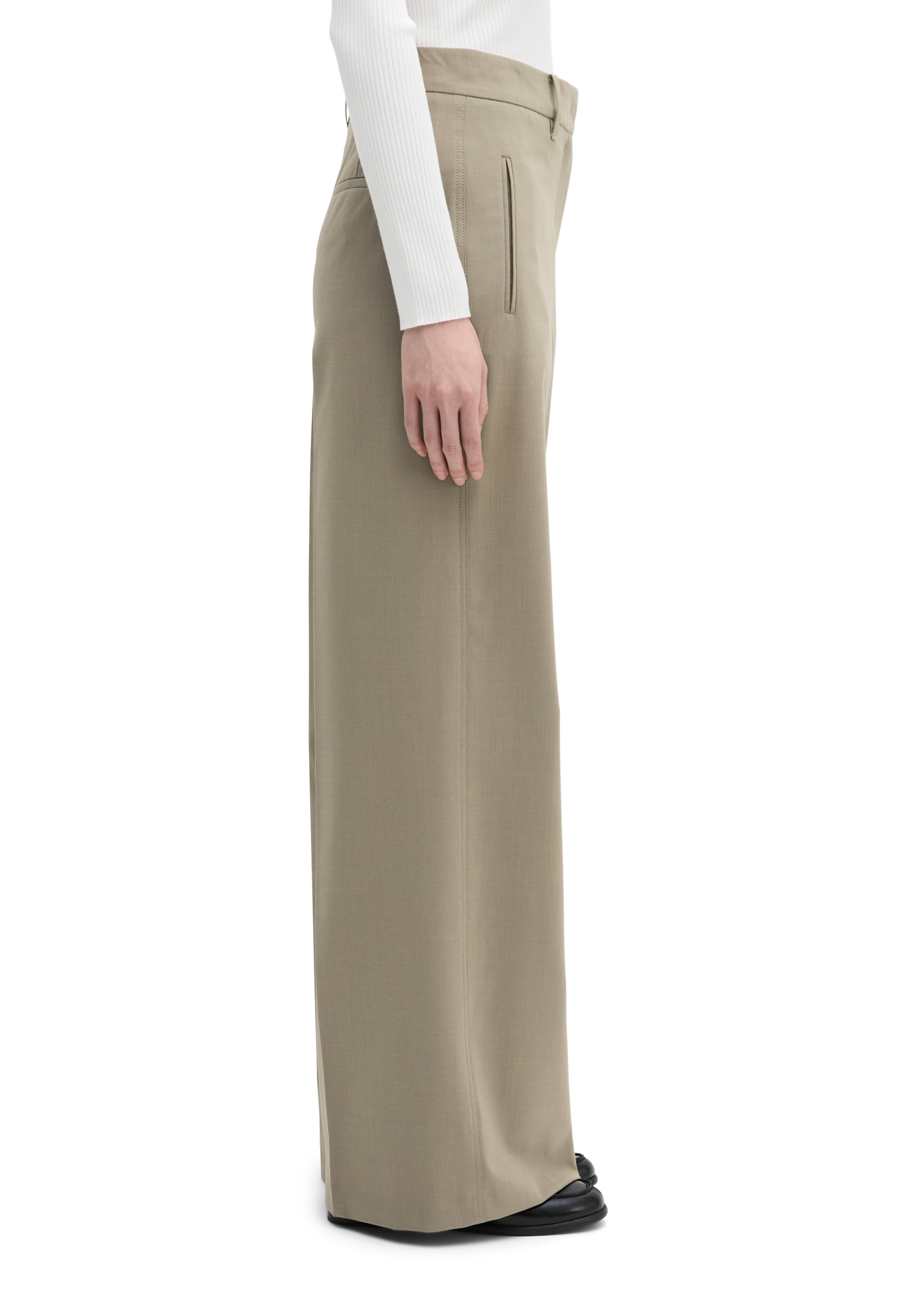 Marc O'Polo Pantalon de costume »DFB Travel Collection«  en laine extensible, taille normale
