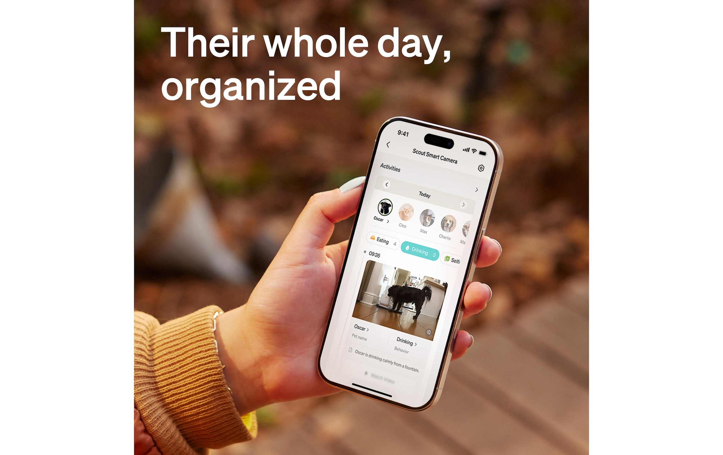   Überwachungskamera »Petlibro Scout Smart AI Camera mit App«