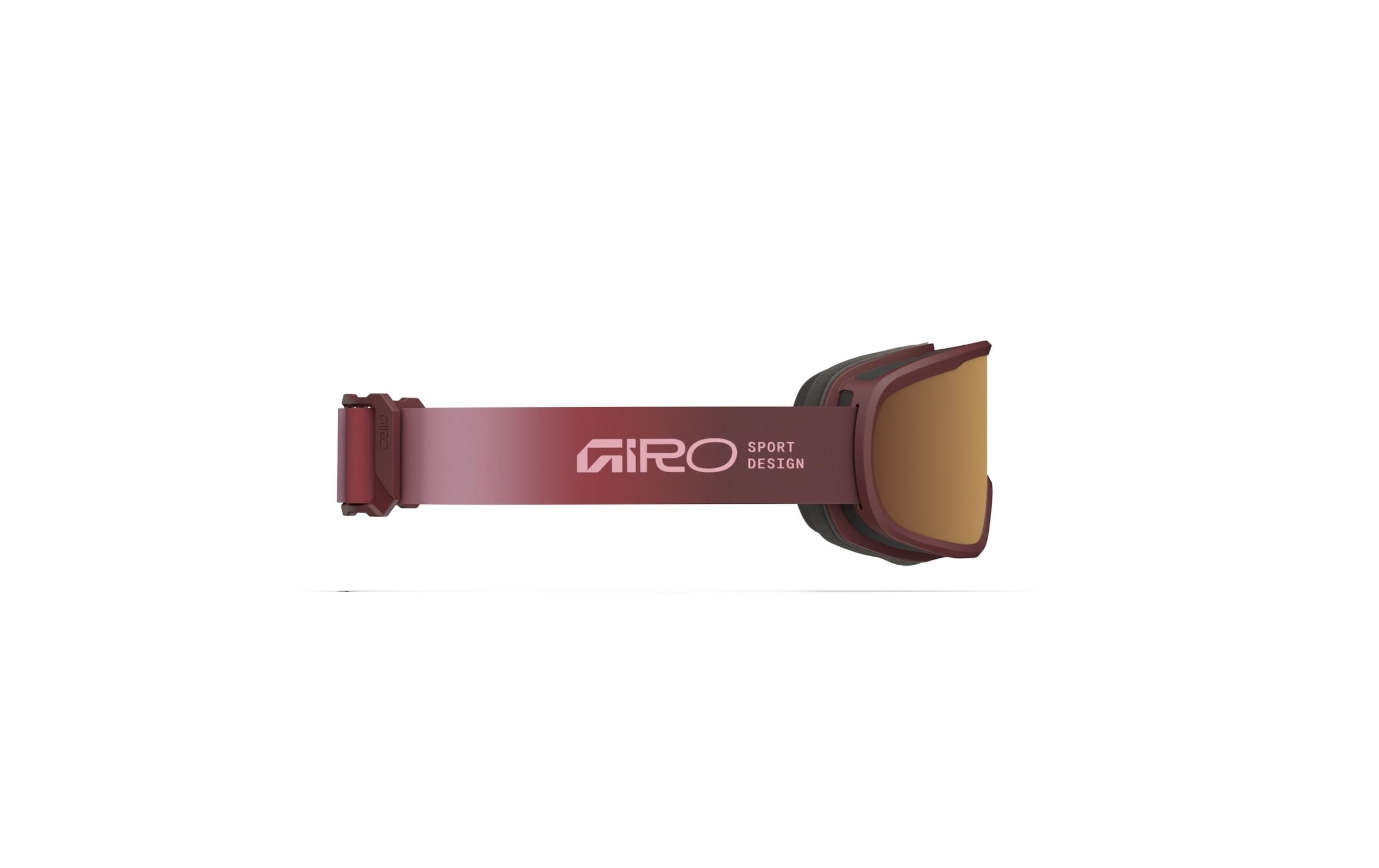 Giro Lunettes de ski »Skibrille Roam W Flash dark maroon faded amber gold S2 S0«