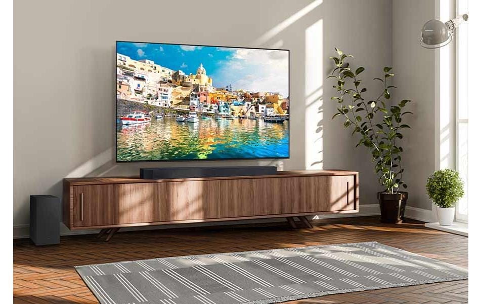 Samsung Soundbar »HW-Q700D« 3.1.2 ( ) Verbindungsart: Bluetooth, HDMI, Toslink, WLAN (Wi-Fi)