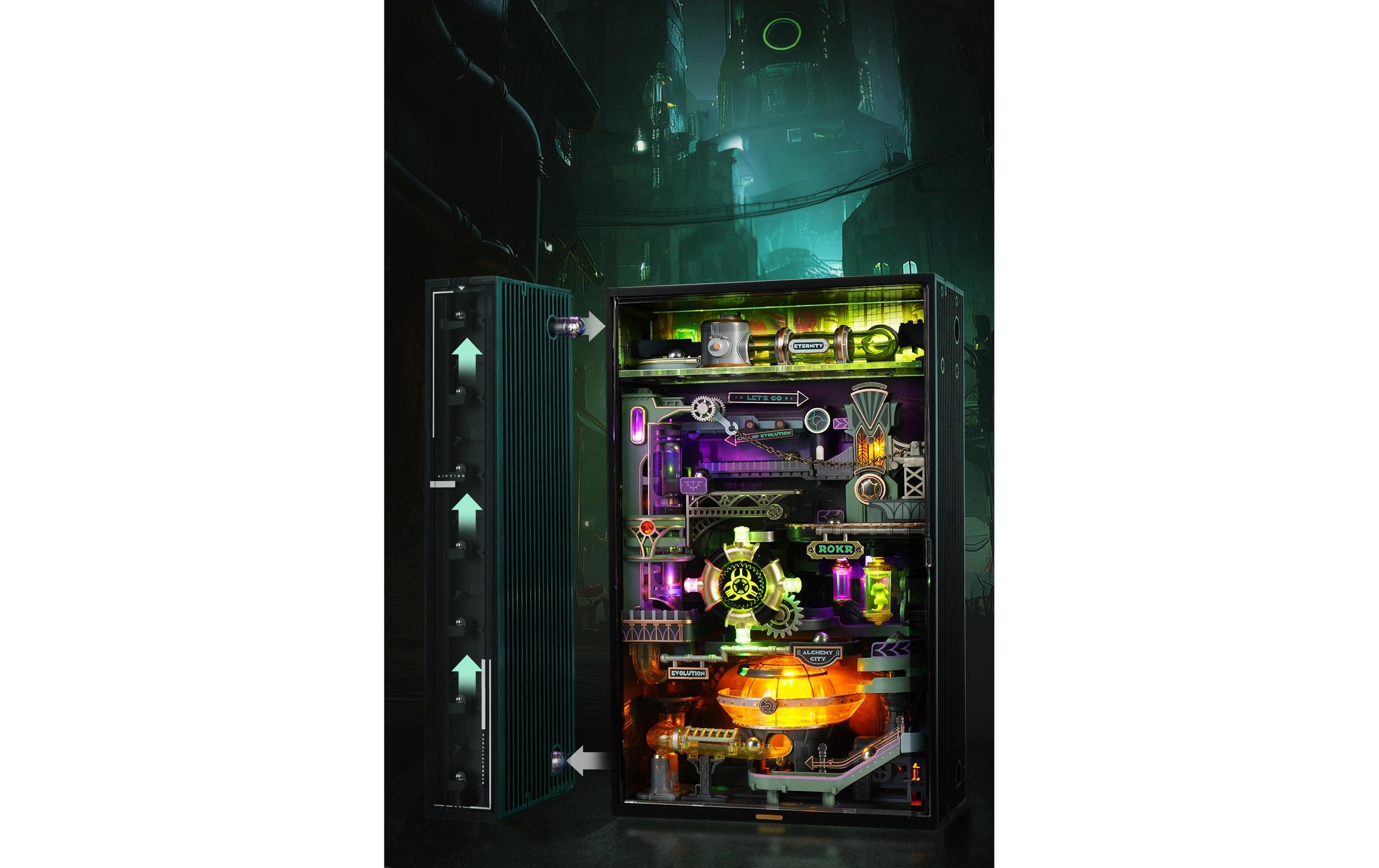   Modellbausatz »Rolife Alchemy City Mechanischer Holzmodellbausatz« 247 Stk. tlg.