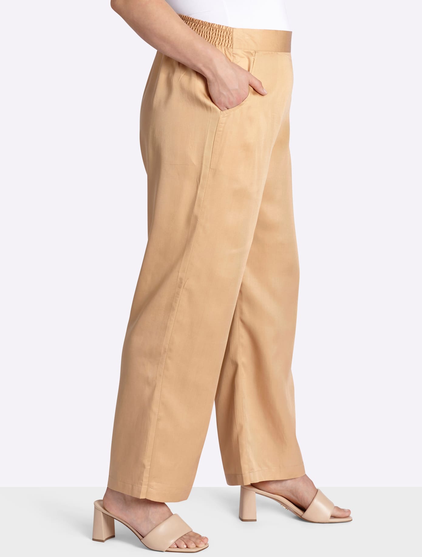 Sheego Pantalon à enfiler