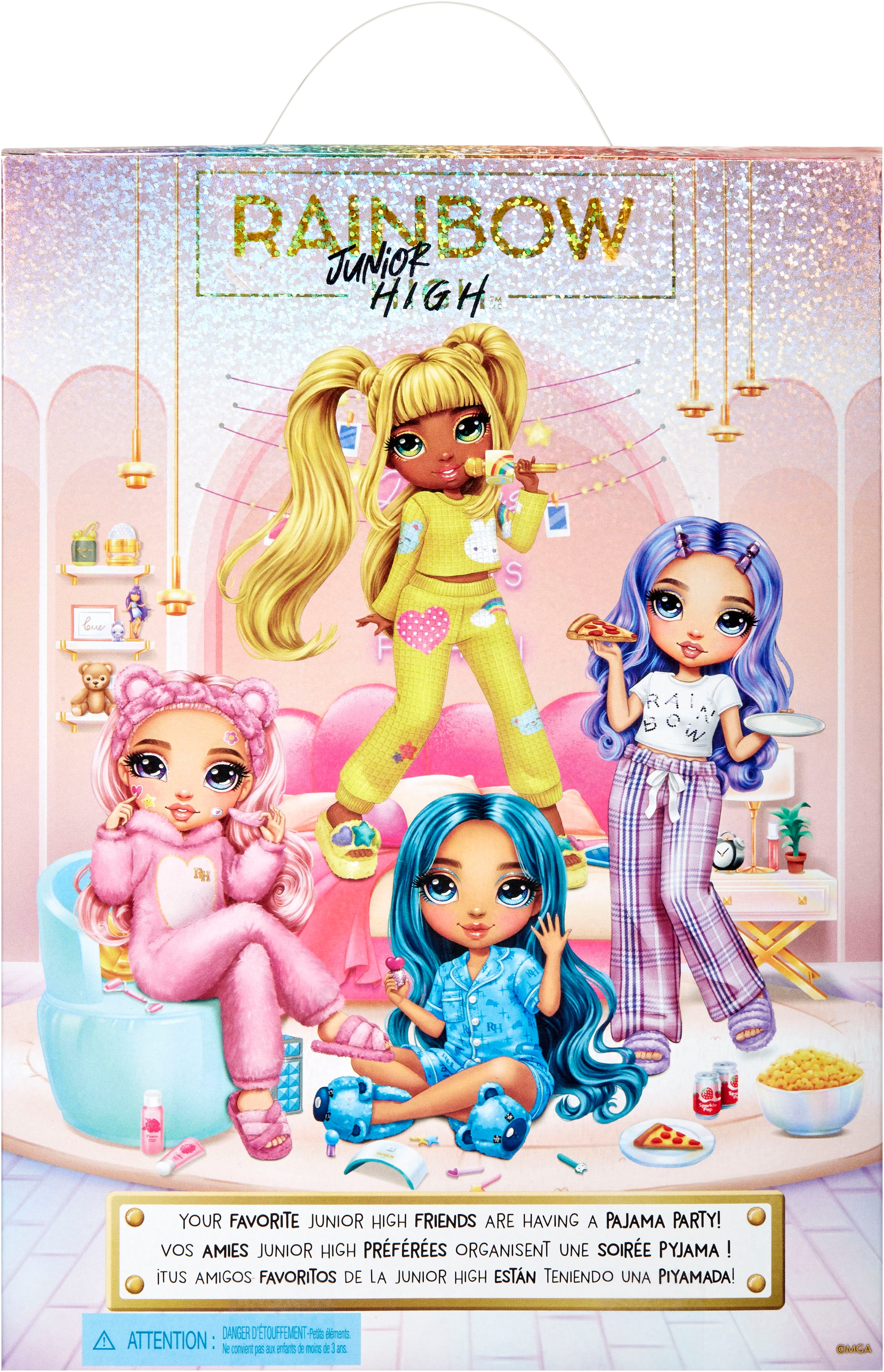 RAINBOW HIGH Poupée à habiller »Junior High PJ Party Fashion Doll Skyler (Blue)«